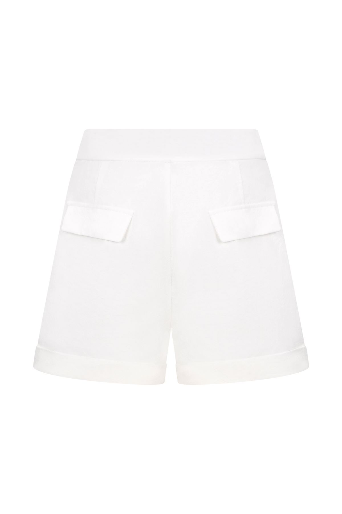 Aldea Cotton Shorts - White #8