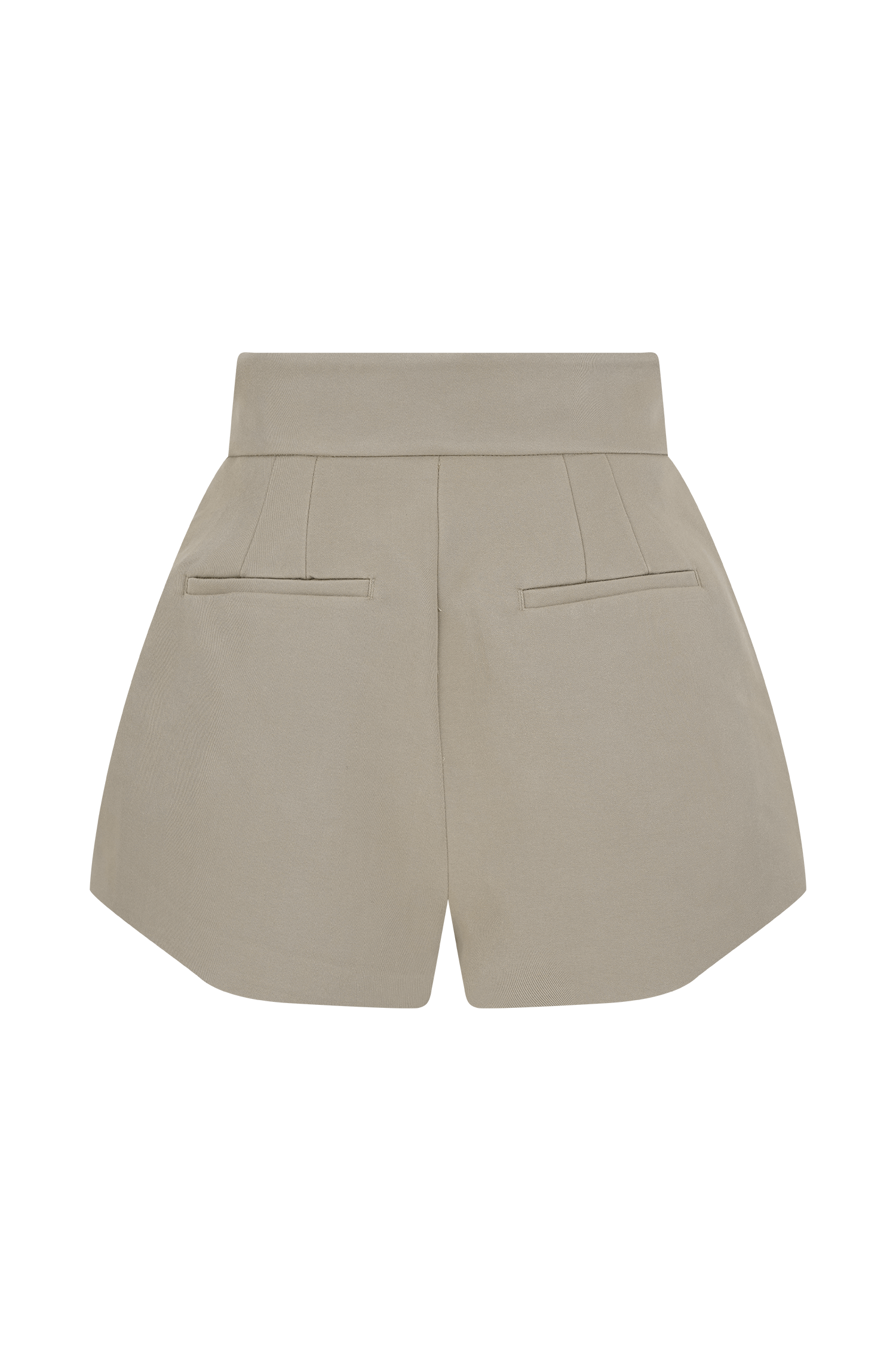 Alden High Waisted Short - Pebble #6