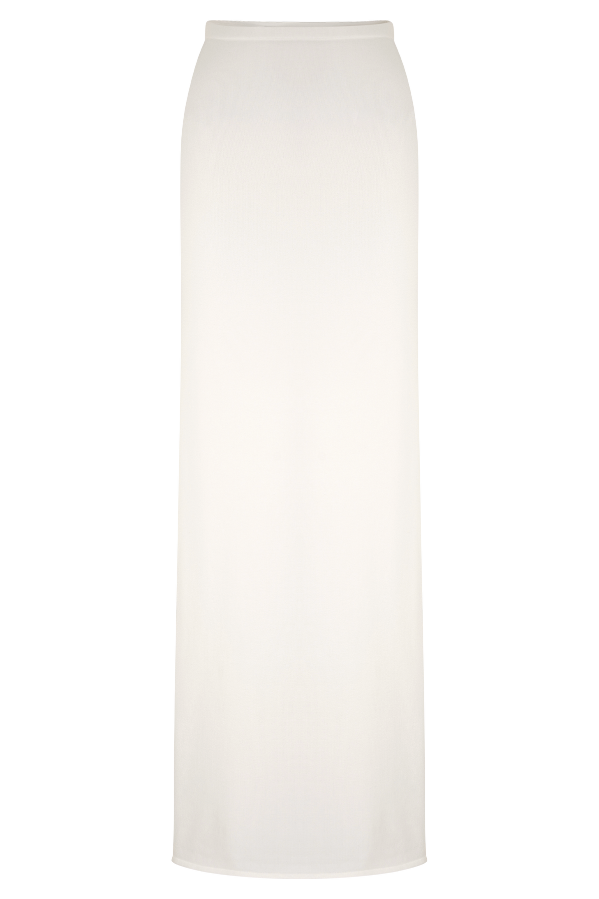 Alejandra Knit Maxi Skirt - White
