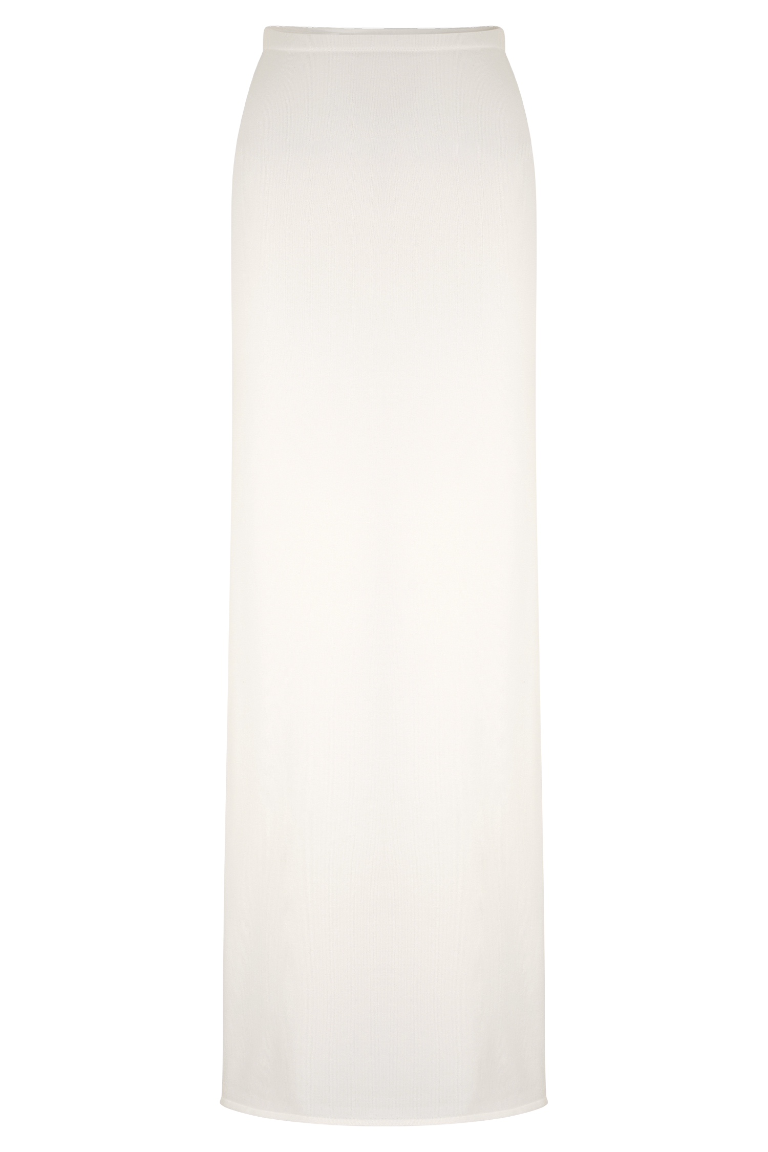 Alejandra Knit Maxi Skirt - White #9
