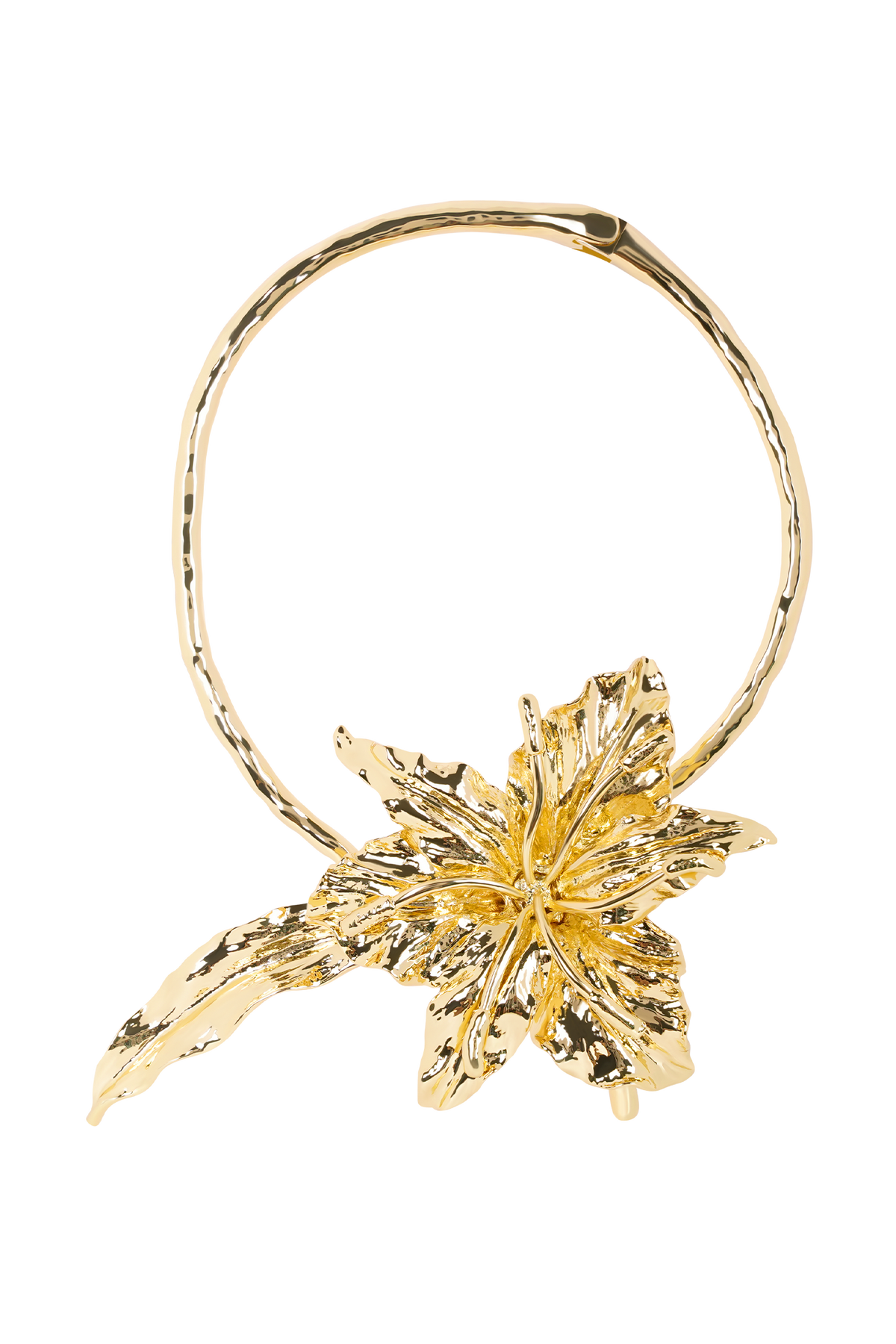 Allona Floral Choker - Gold #5