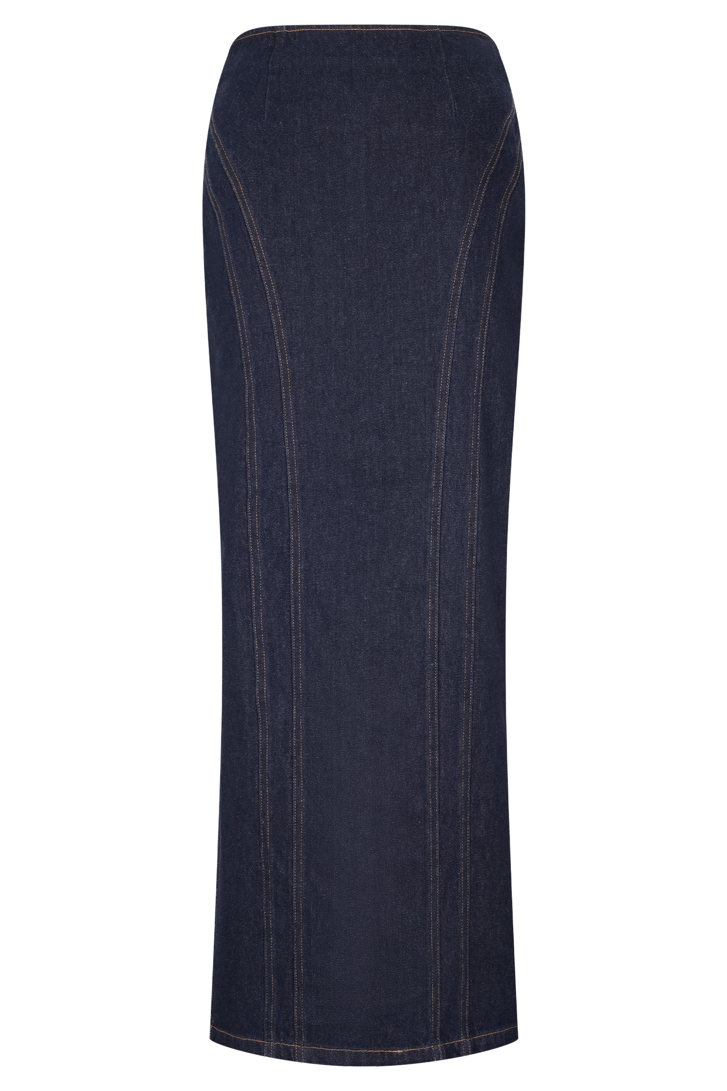 Alma Denim Maxi Skirt - Indigo Blue