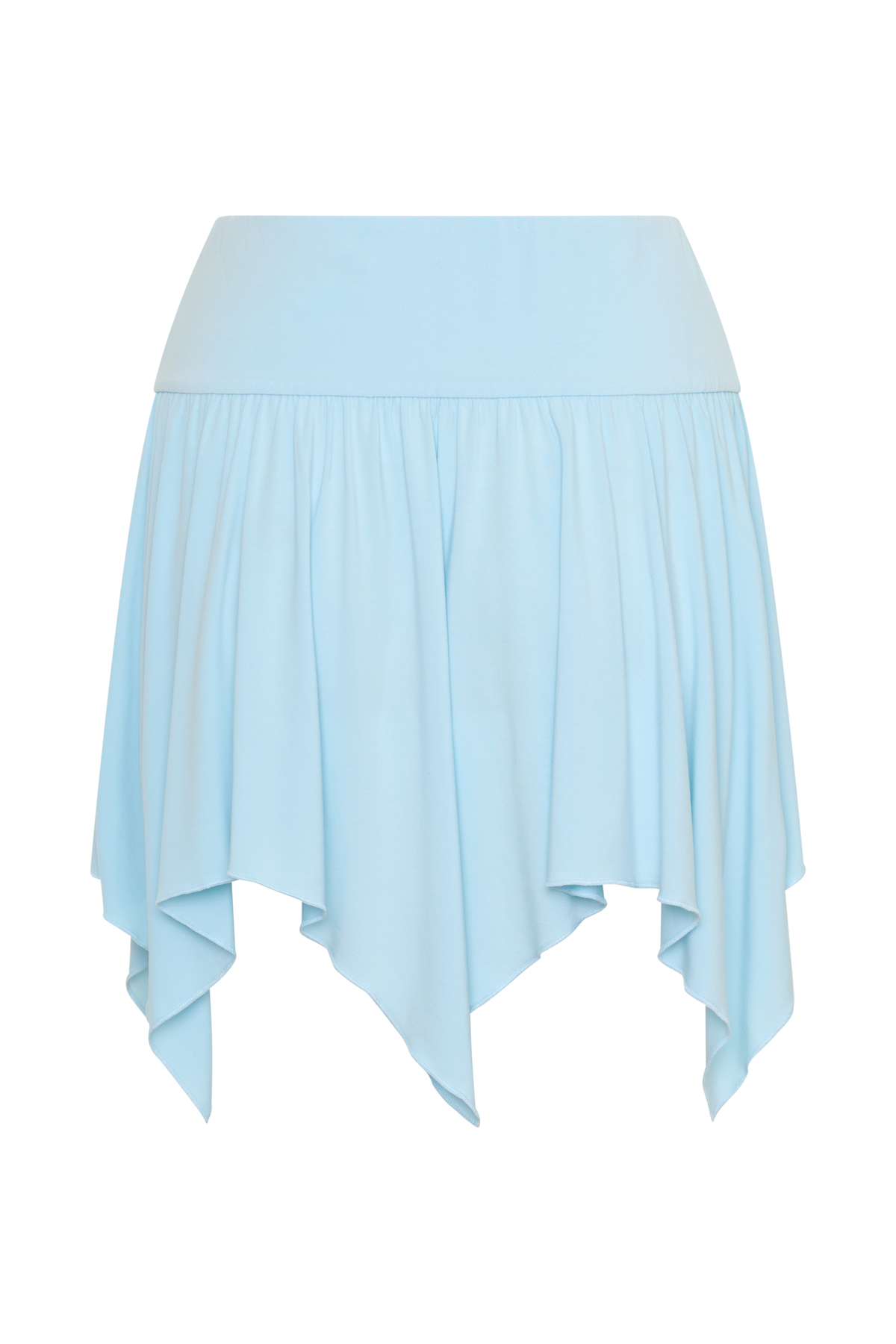 Ambrose Hankie Mini Skirt - Pale Blue #10