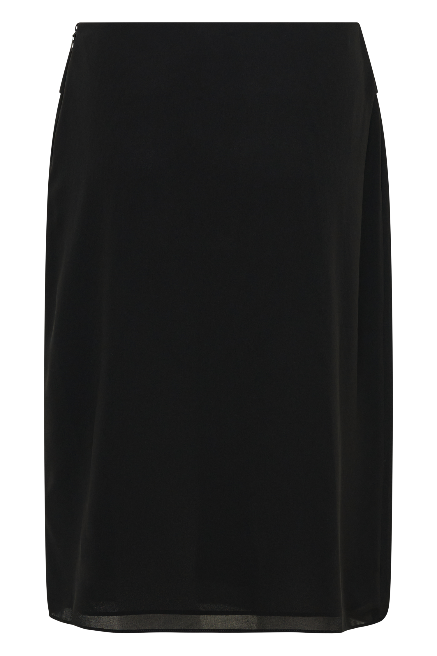 Amelia Chiffon Midi Skirt - Black #7