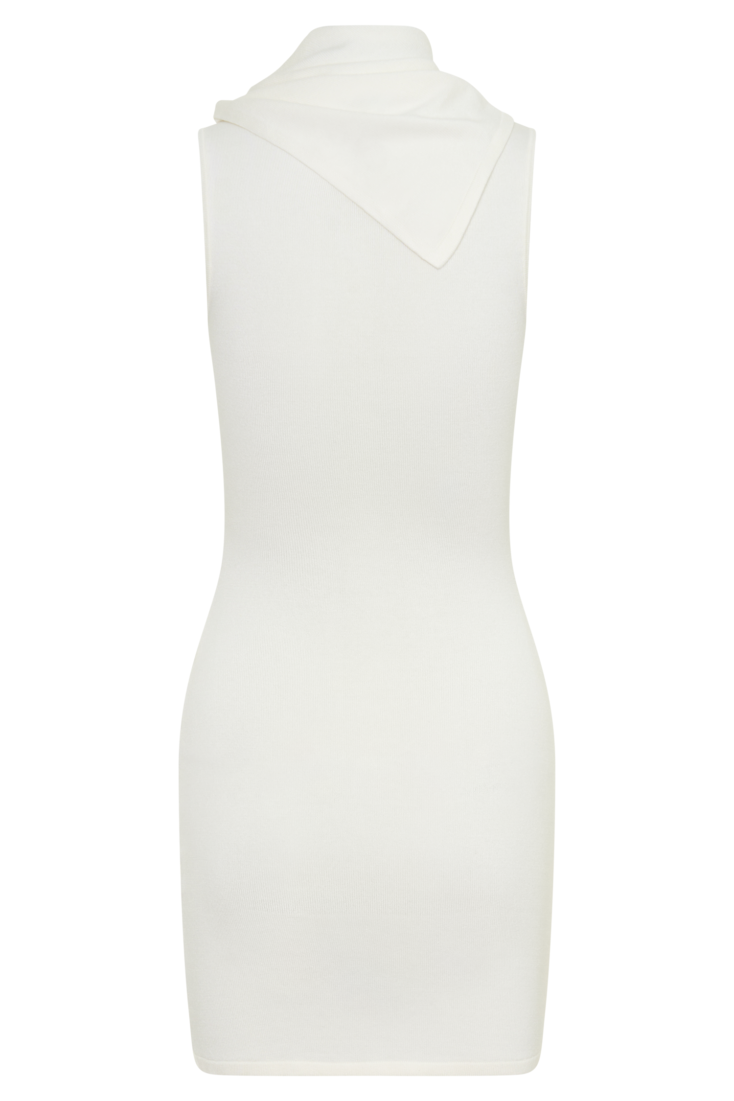 Amilee Scarf Knit Mini Dress - Ivory #8