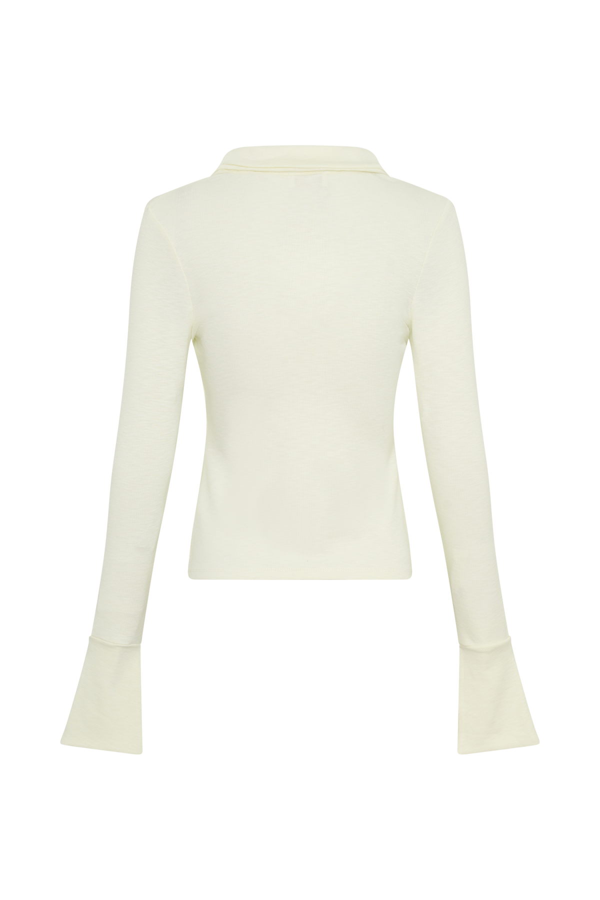 Analisa Button Down Long Sleeve Top - Ivory