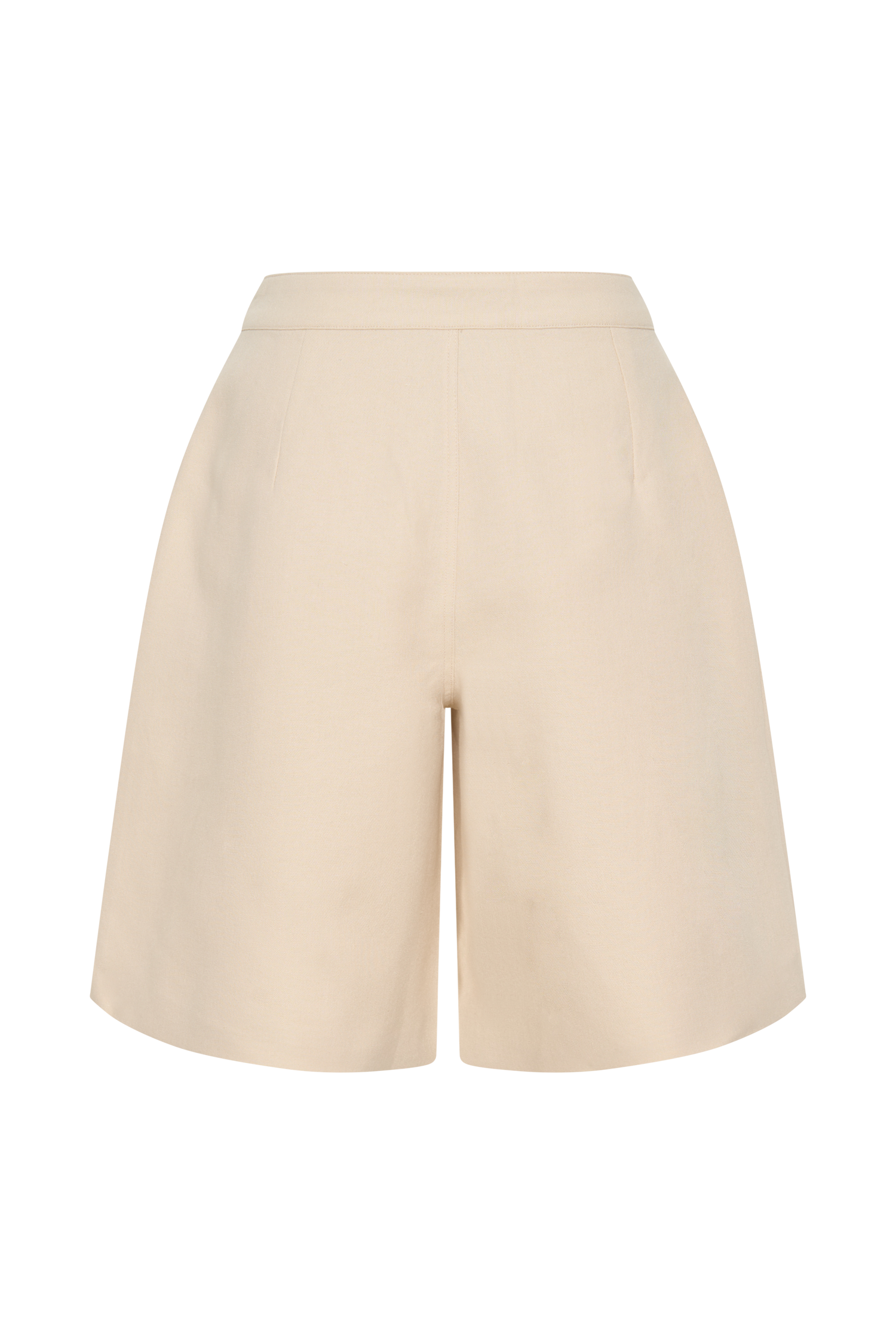 Andina Linen Shorts - Natural Beige #8