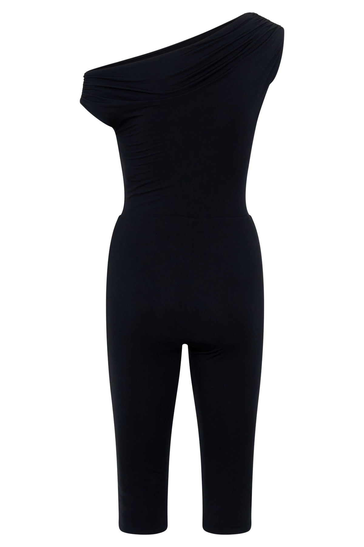 Anh One Shoulder Modal Jumpsuit - Black #7