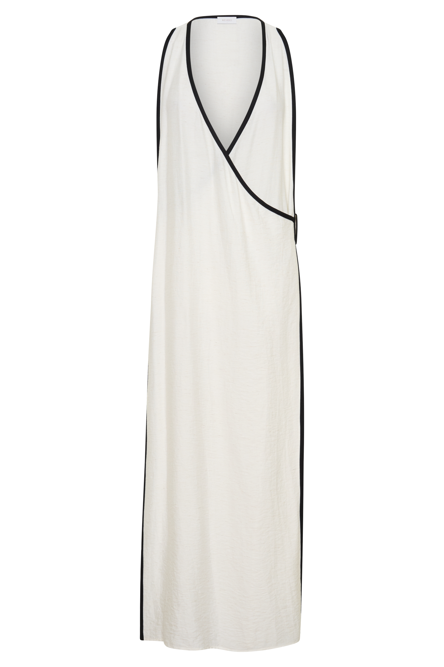 Arcadia Crossover Coverup Maxi Dress - White #9