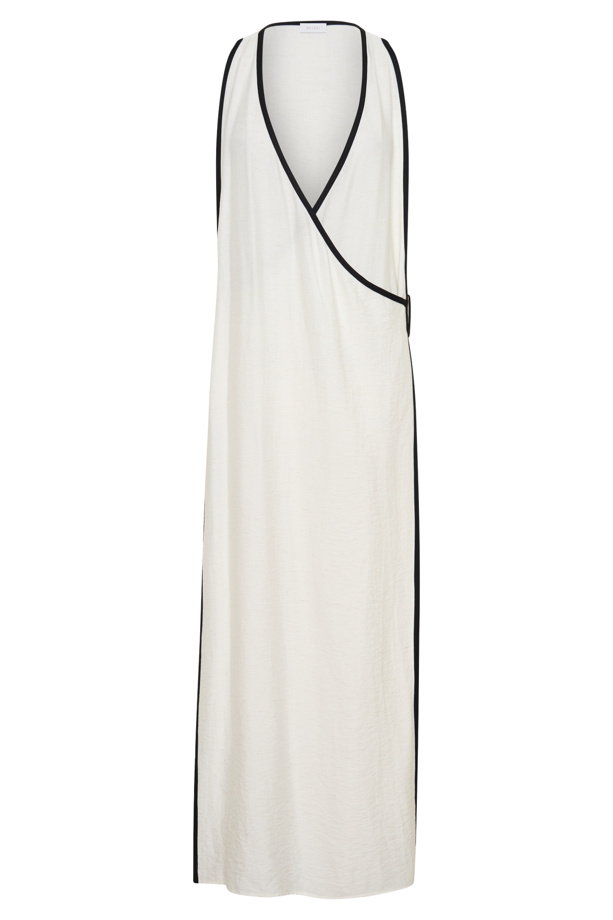 Arcadia Crossover Coverup Maxi Dress - White #9