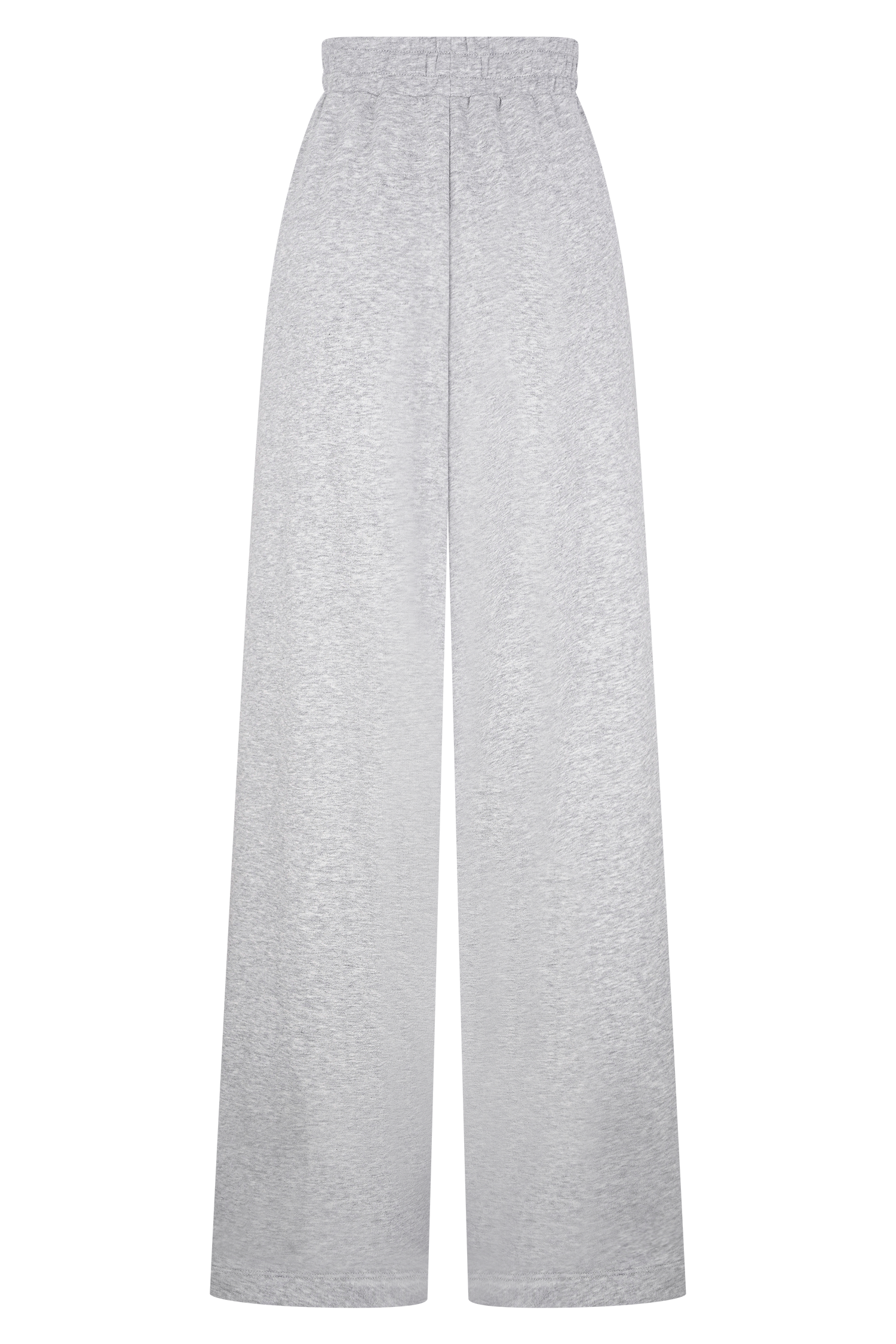 Aspen Gathered Wide Leg Jogger - Light Grey Marle #8