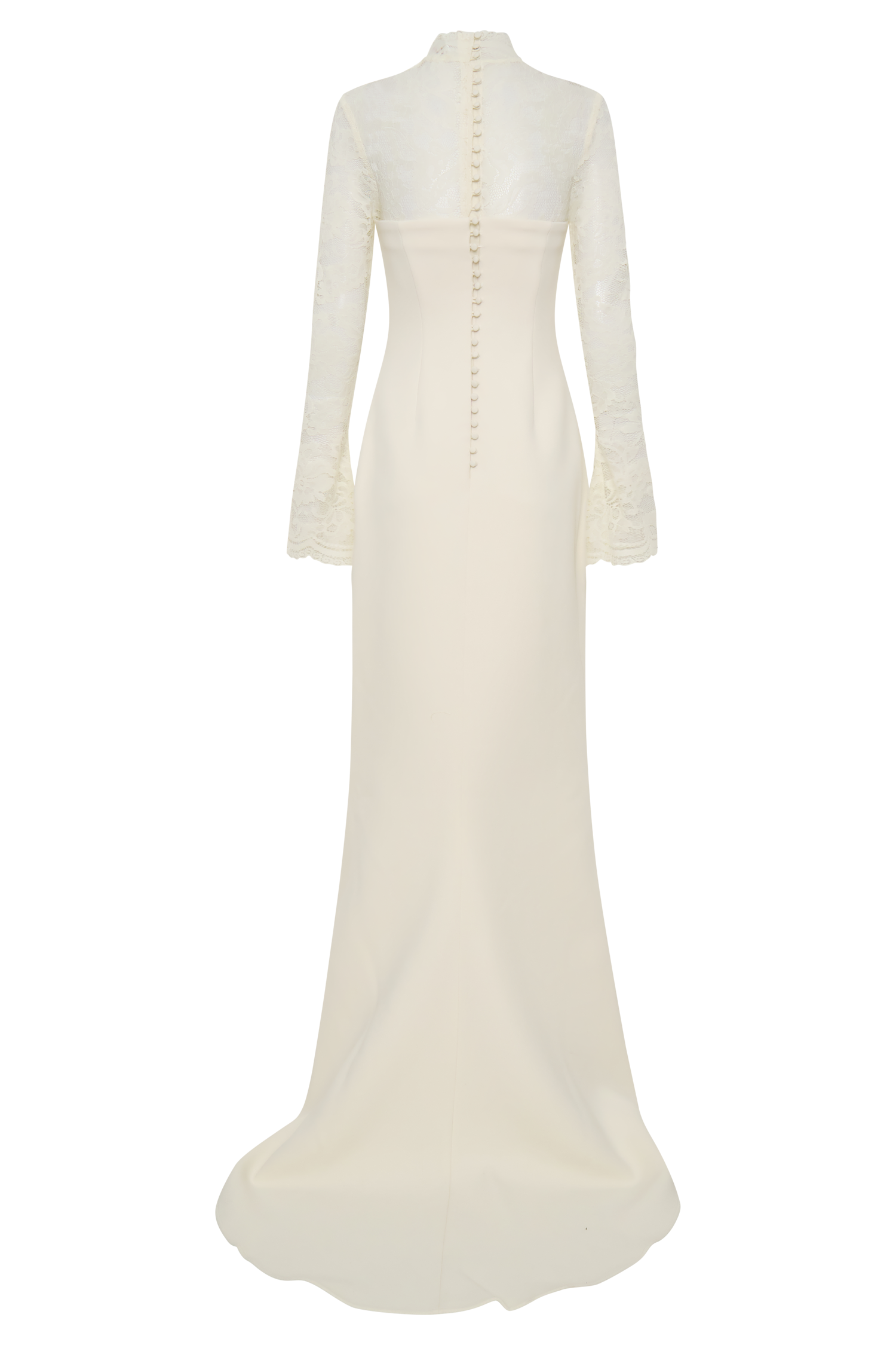 Aurelie Long Sleeve Lace Maxi Dress - Ivory | MESHKI UK Aurelie Long Sleeve Lace Maxi Dress - Ivory | MESHKI UK