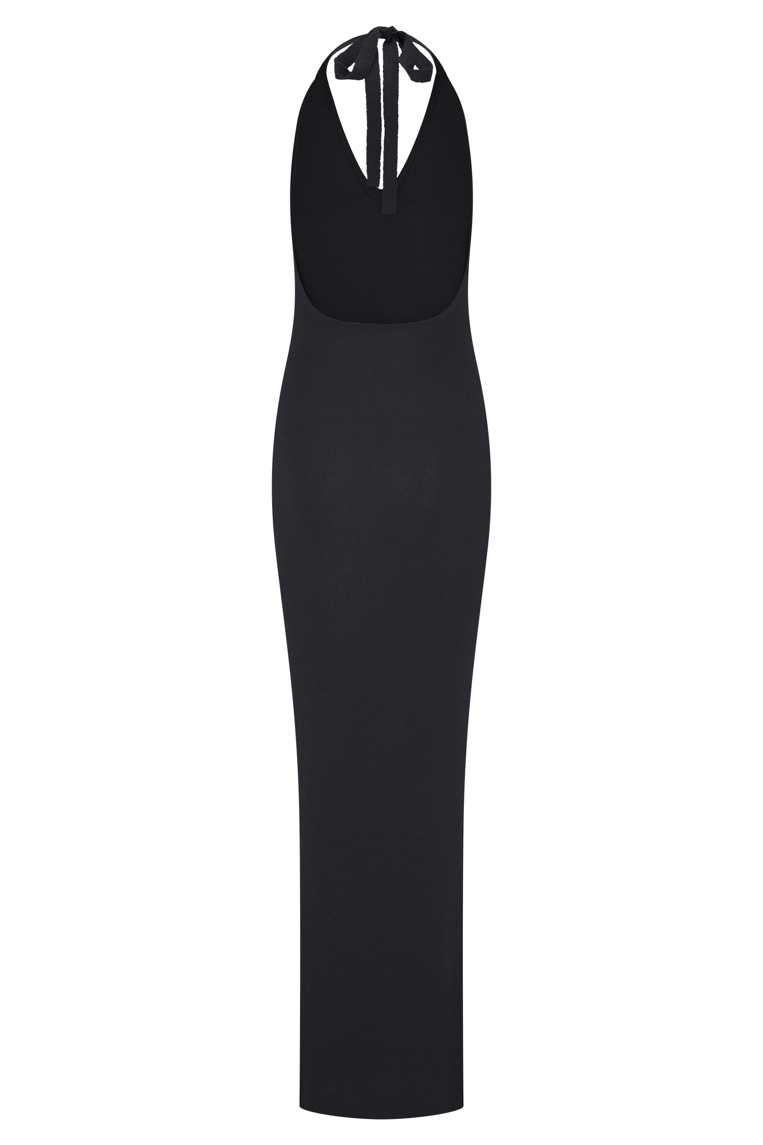 Ayella Cowl Knit Maxi Dress - Black #8