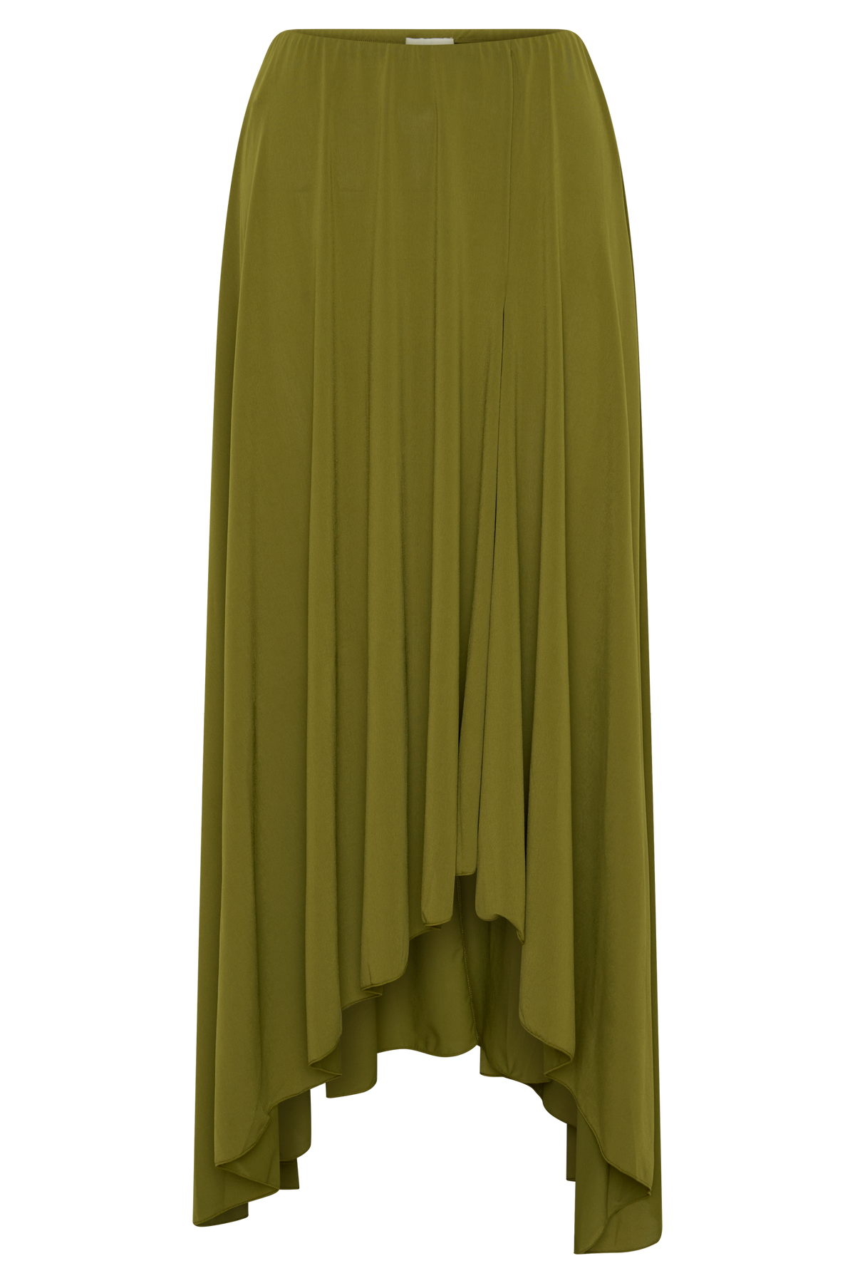 Bambi Dry Jersey Maxi Skirt - Martini Olive #7