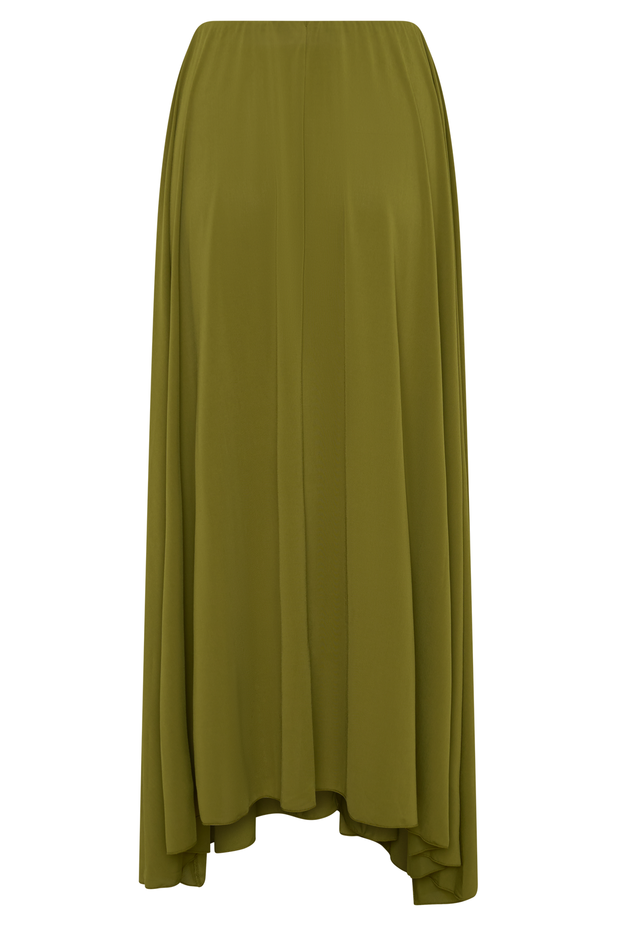 Bambi Dry Jersey Maxi Skirt - Martini Olive #6