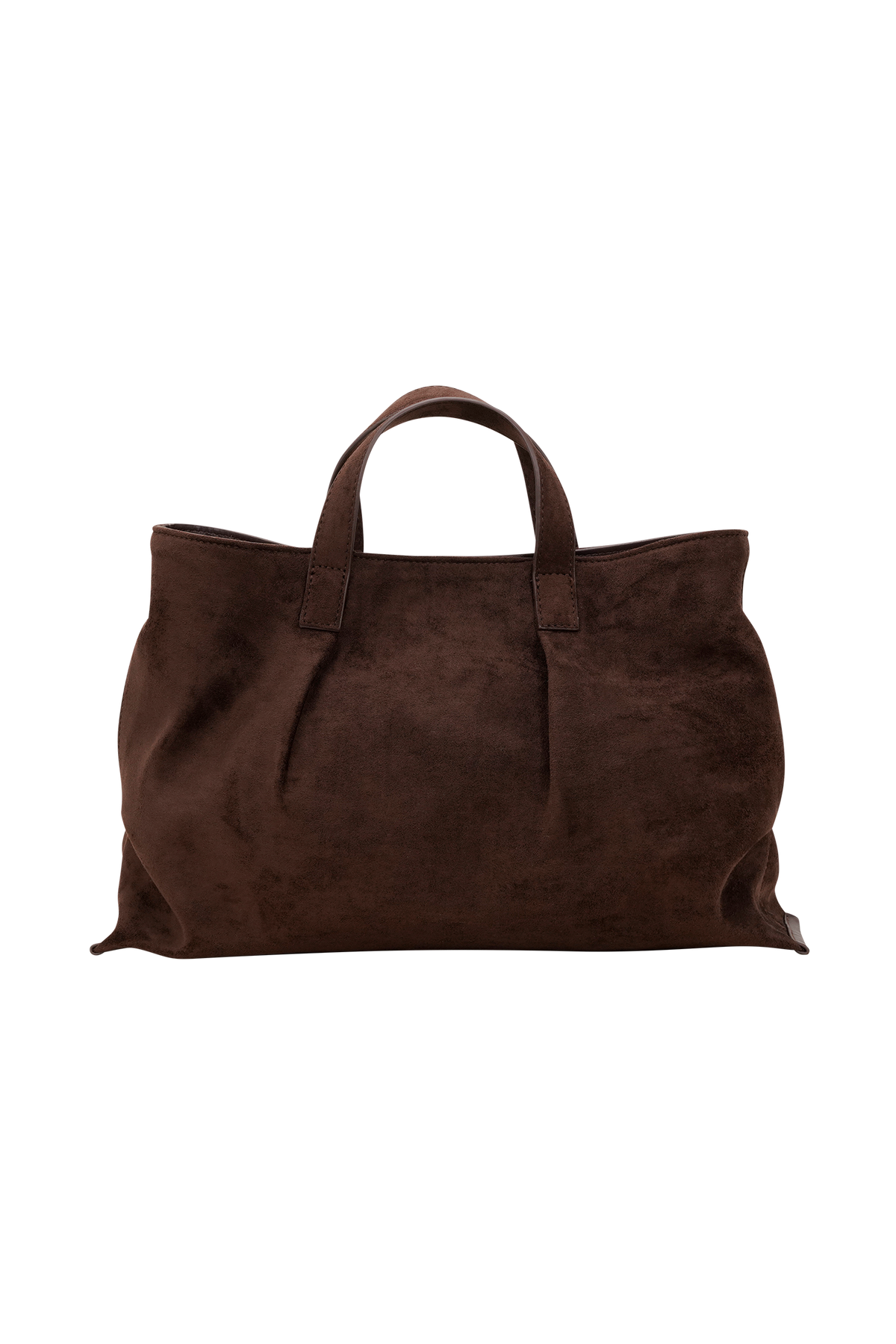 Baylor Faux Suede Bag - Chocolate #6
