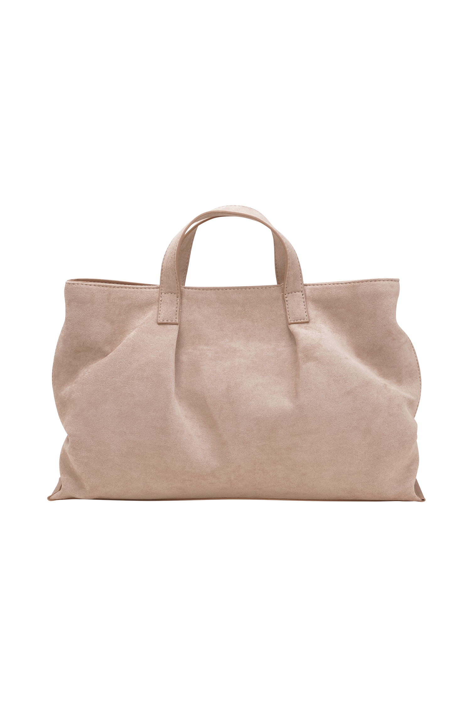 Baylor Faux Suede Bag - Natural #6