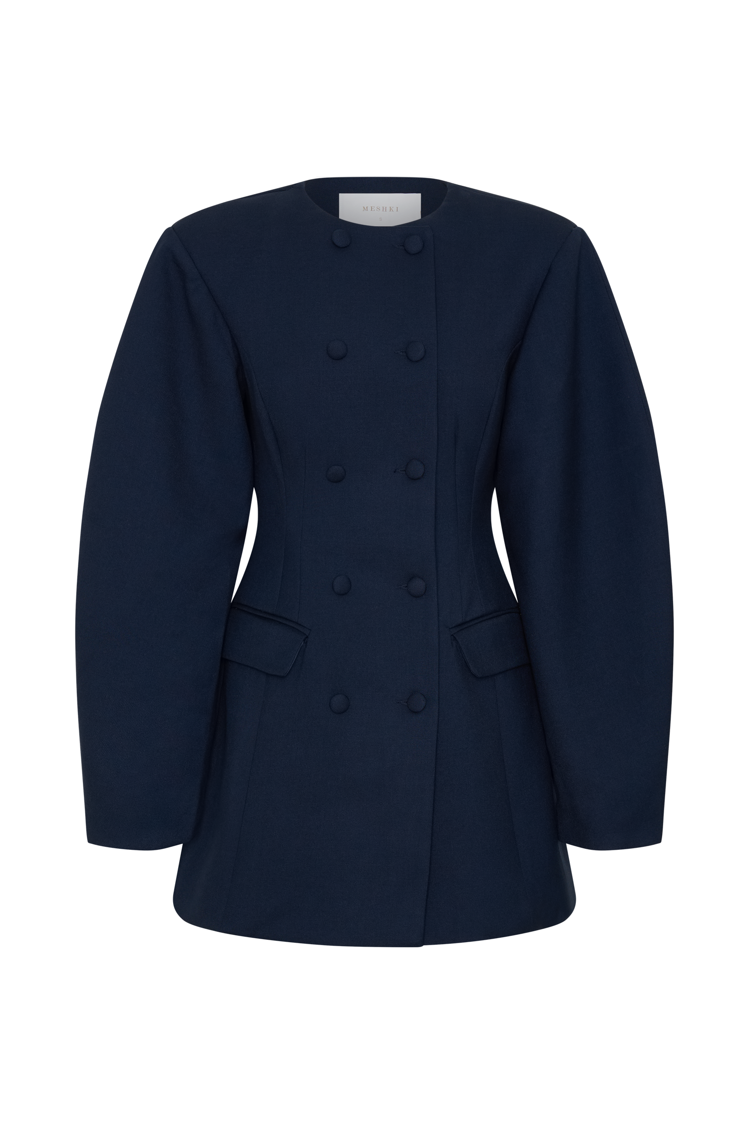 Beatrice Blazer Mini Dress - Navy #9