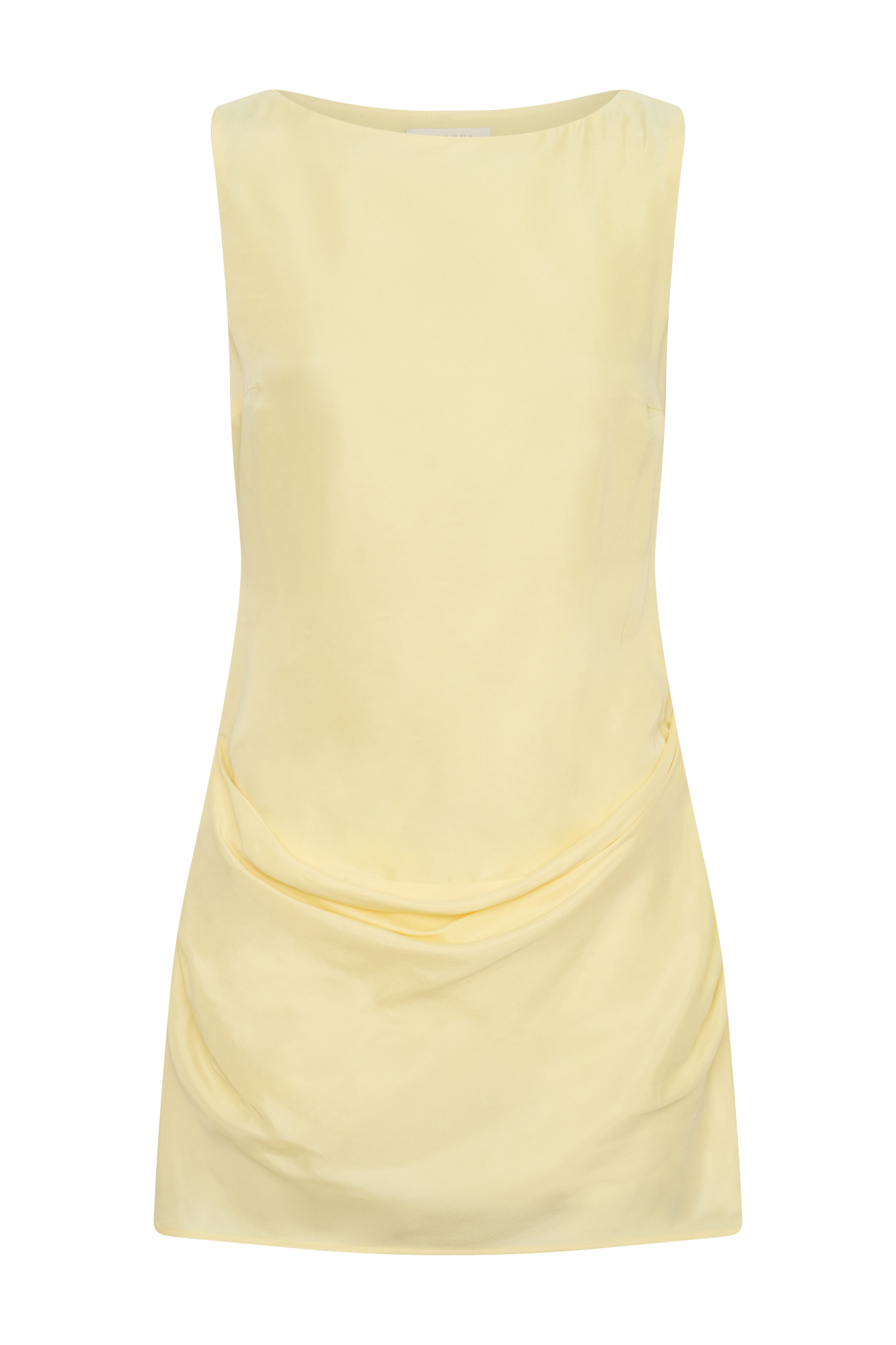 Bexley Draped Mini Dress - Butter