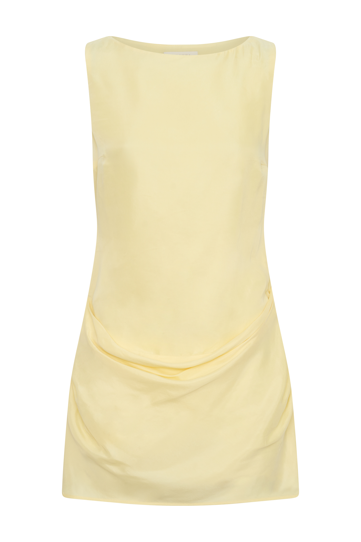 Bexley Draped Mini Dress - Butter #8