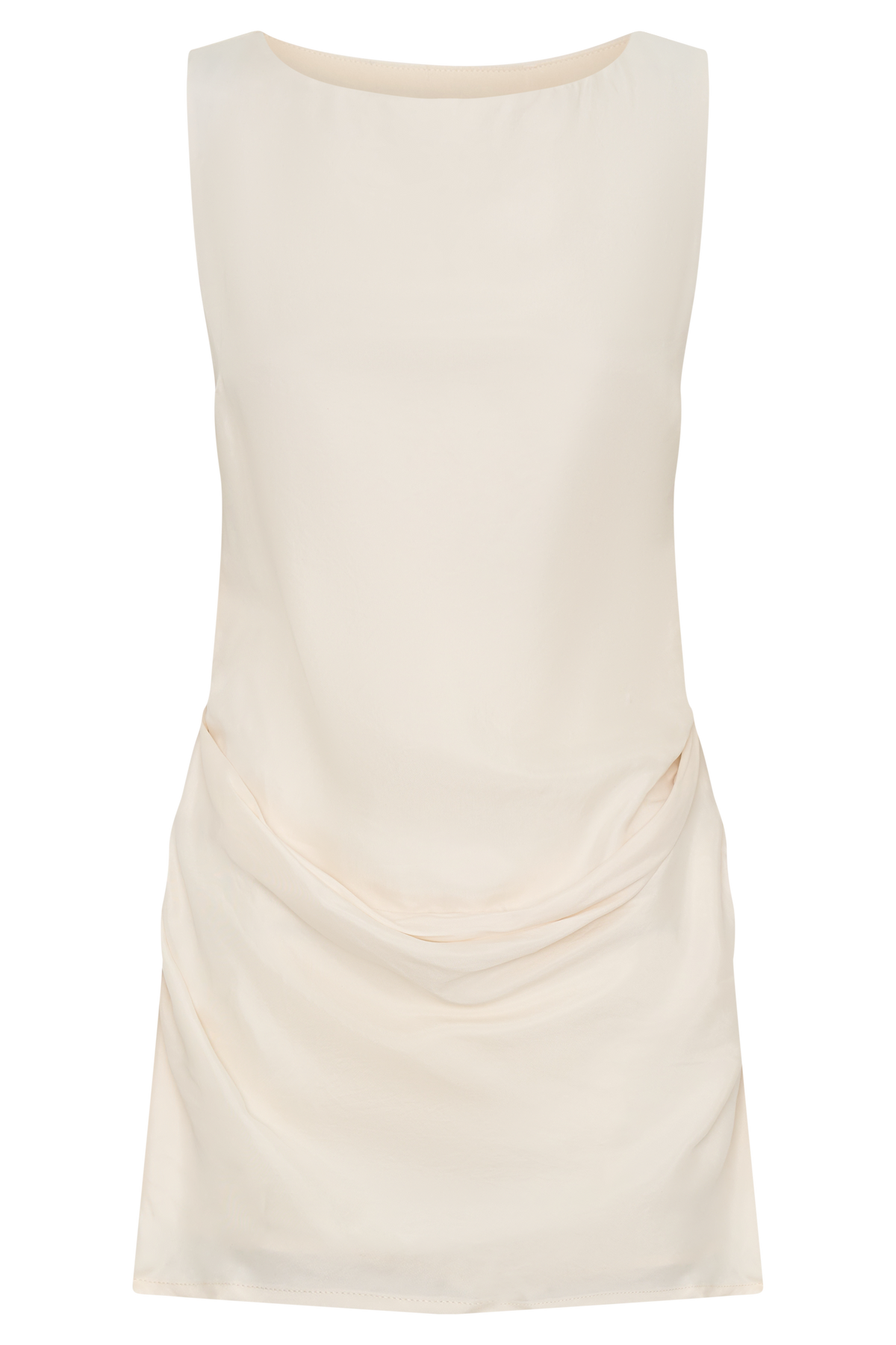 Bexley Draped Mini Dress - Ivory #9