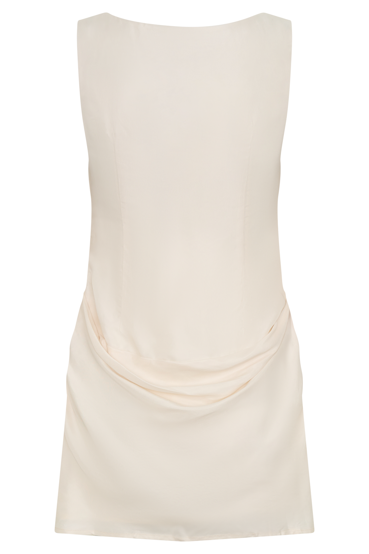 Bexley Draped Mini Dress - Ivory #8