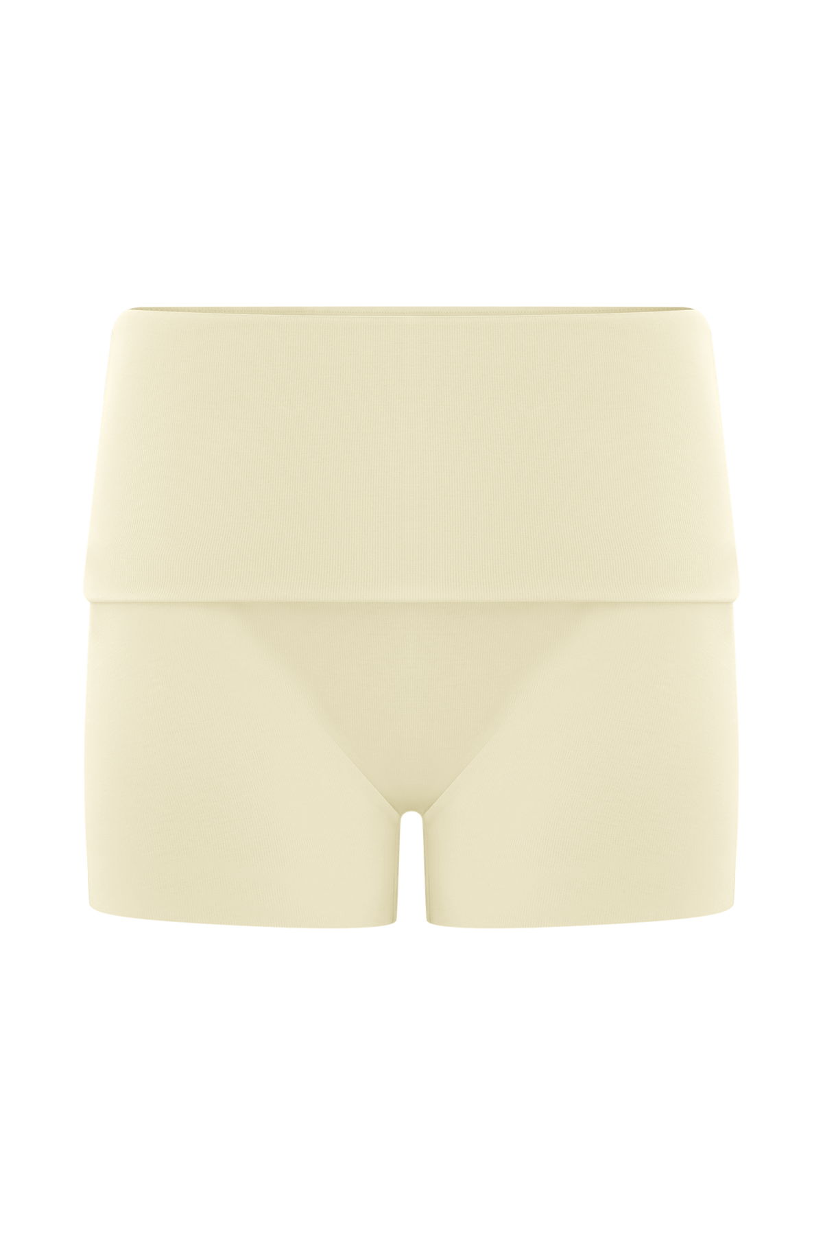 Birdie Fold Over Shorts - Ivory #4