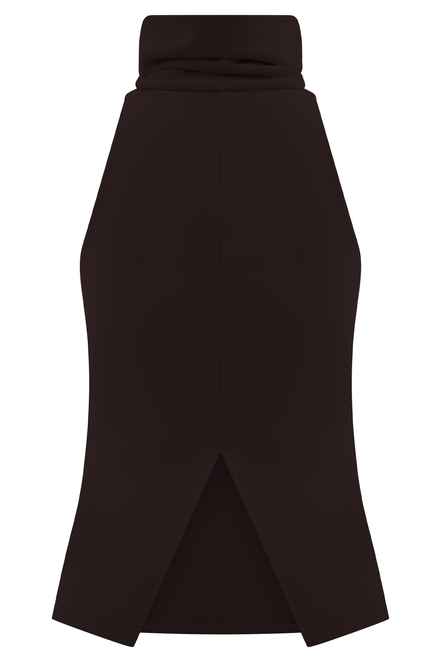 Birdie High Neck Sleeveless Top - Chocolate #7