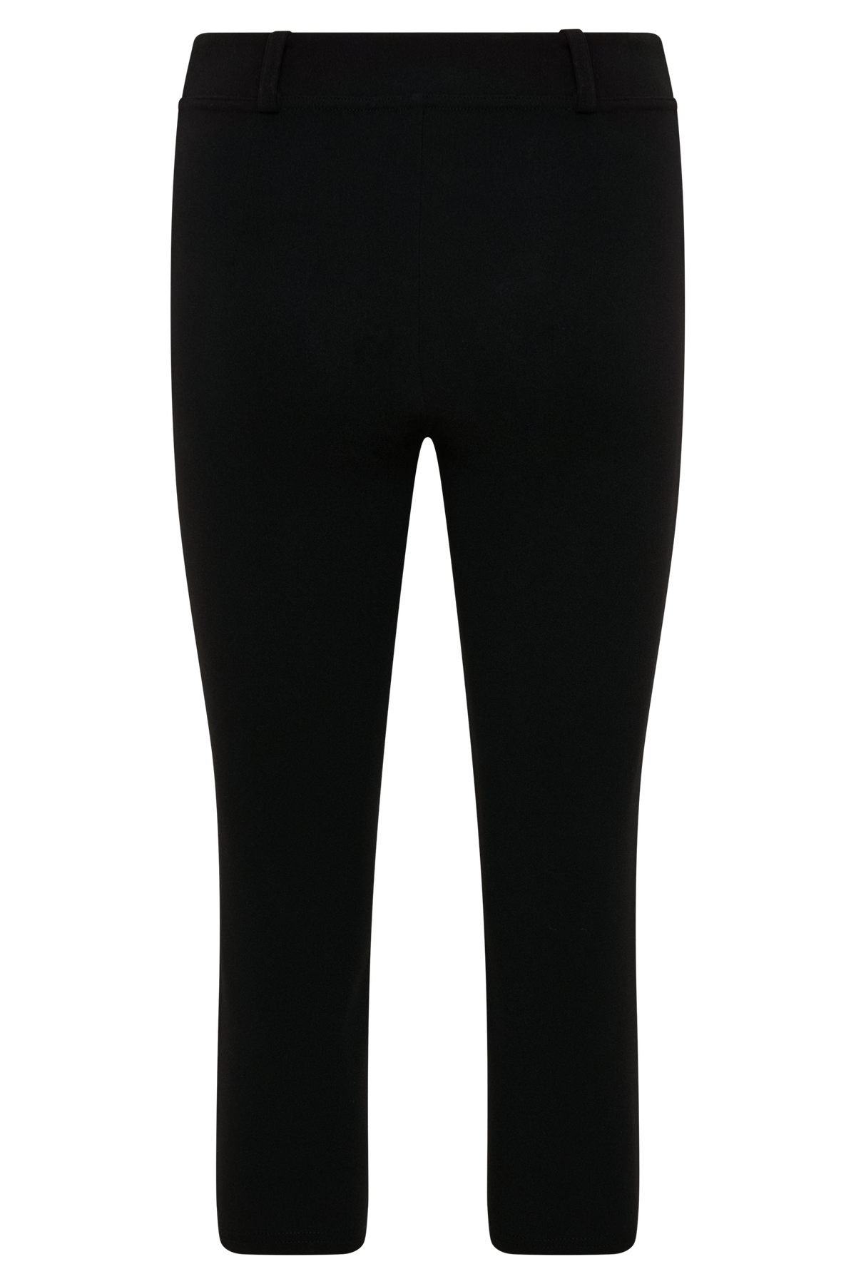 Blanca Stretch Crepe Capri Pants - Black #8