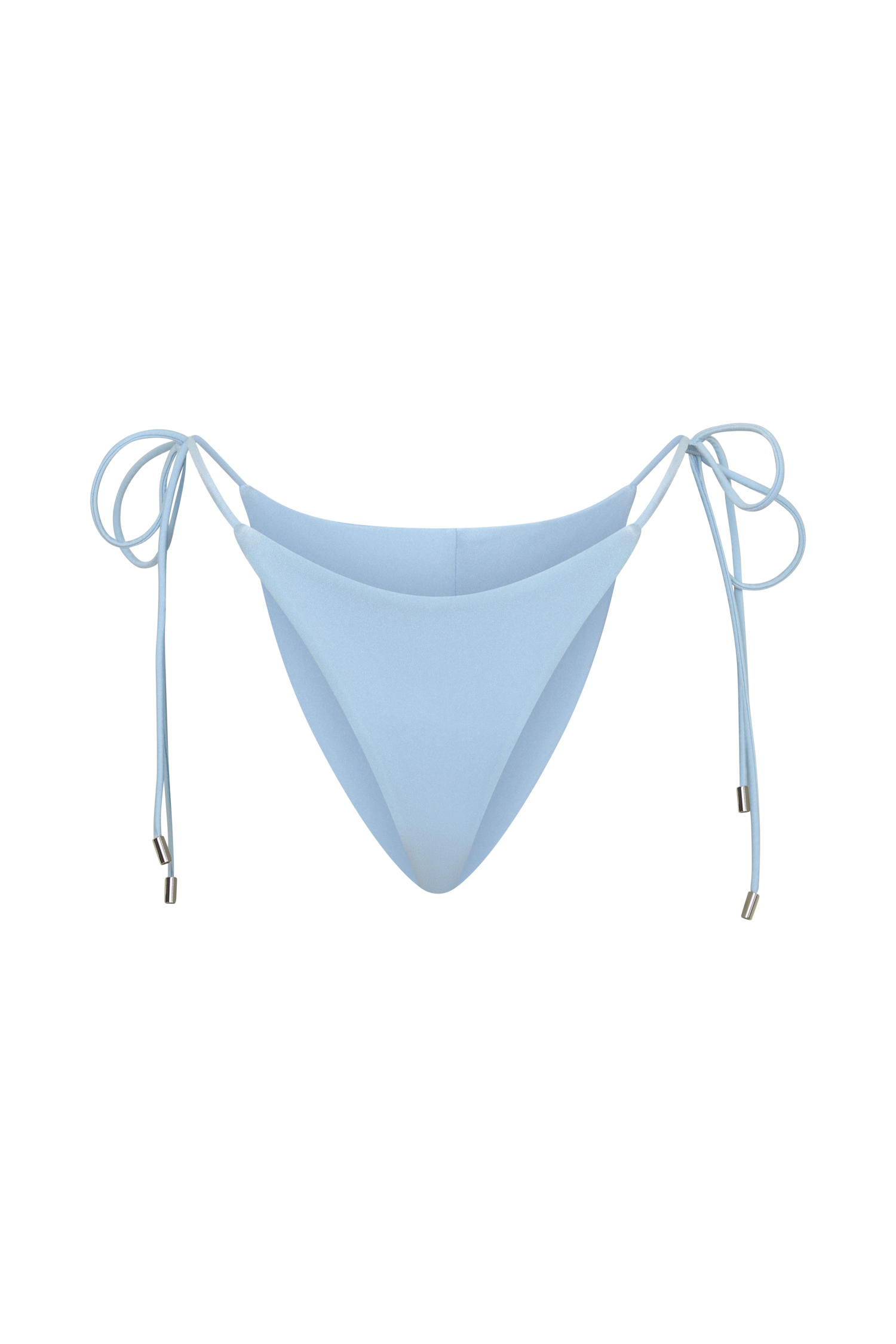 Blossom Side Tie Bikini Bottom - Pale Blue #13