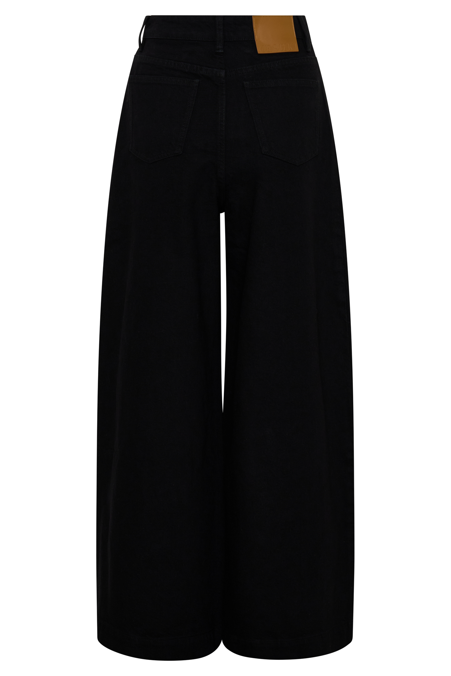 Bobby Oversized Jean With Front Pleat - Black #8