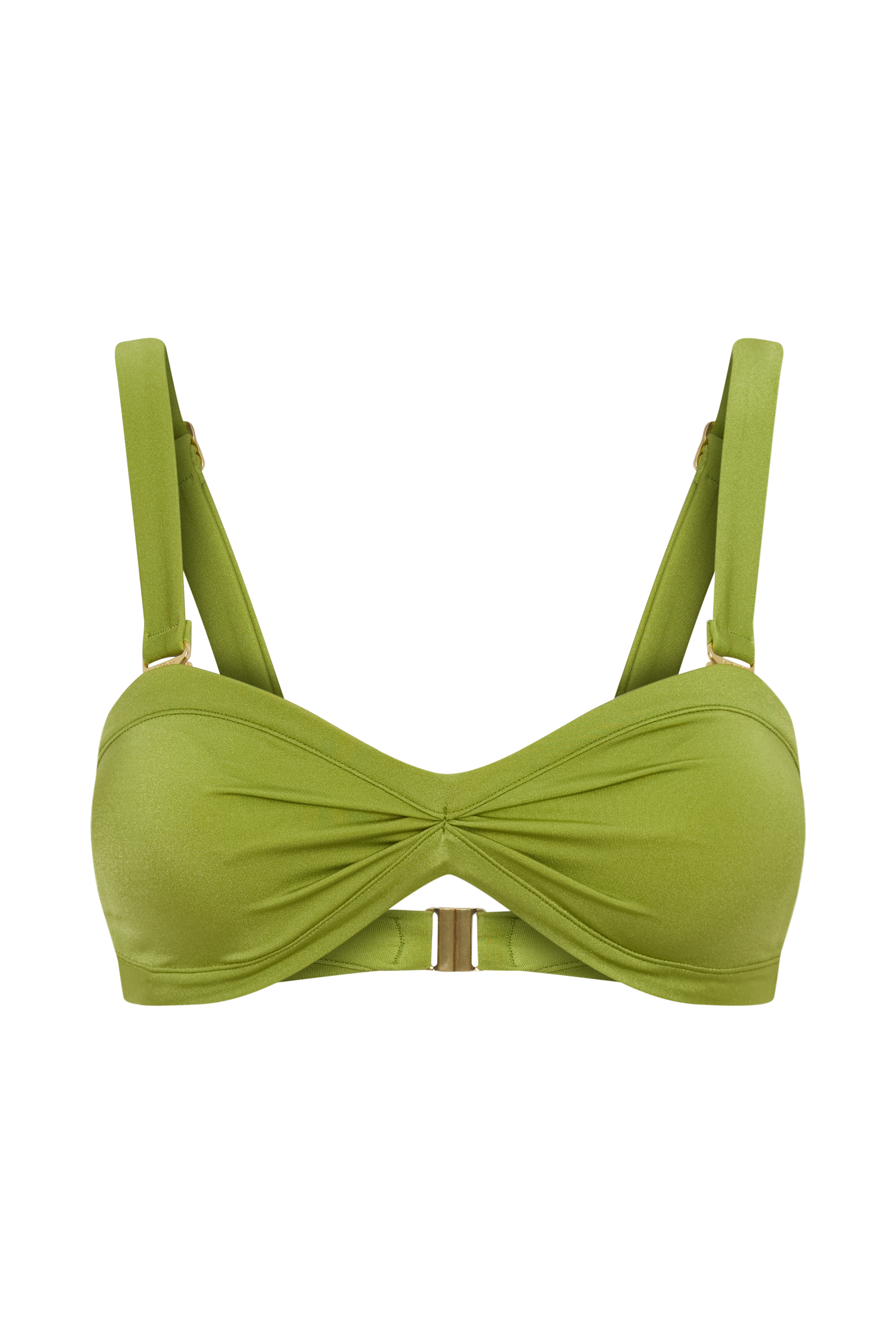 Briar Strapless Bikini Top - Green #13
