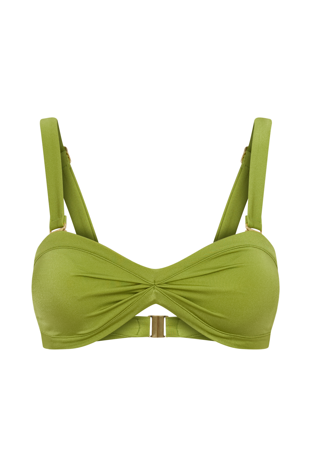 Briar Strapless Bikini Top - Green #13