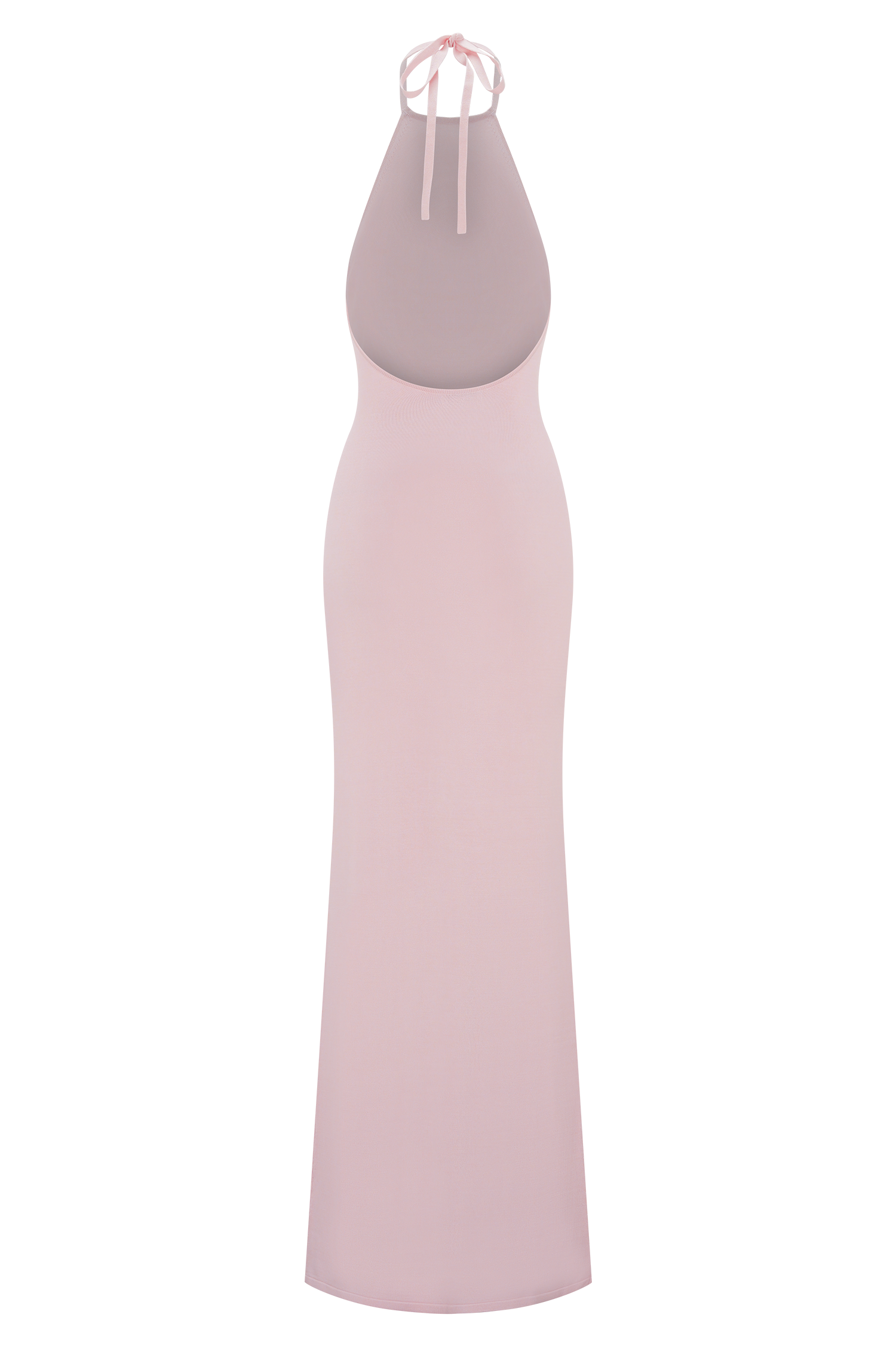 Brock Knit Halter Maxi Dress - Baby Pink #6