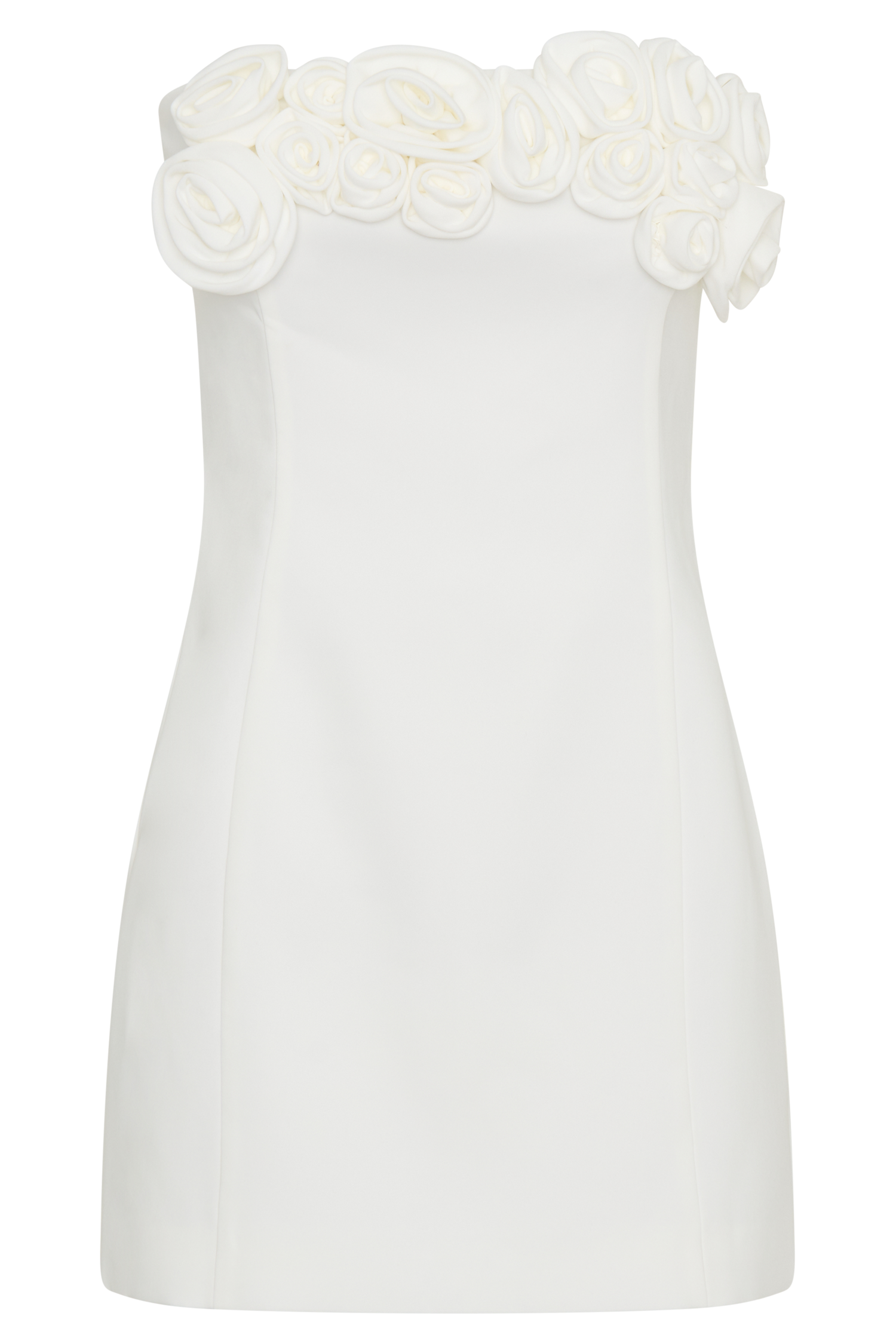 Brooks Rose Mini Dress - White #11