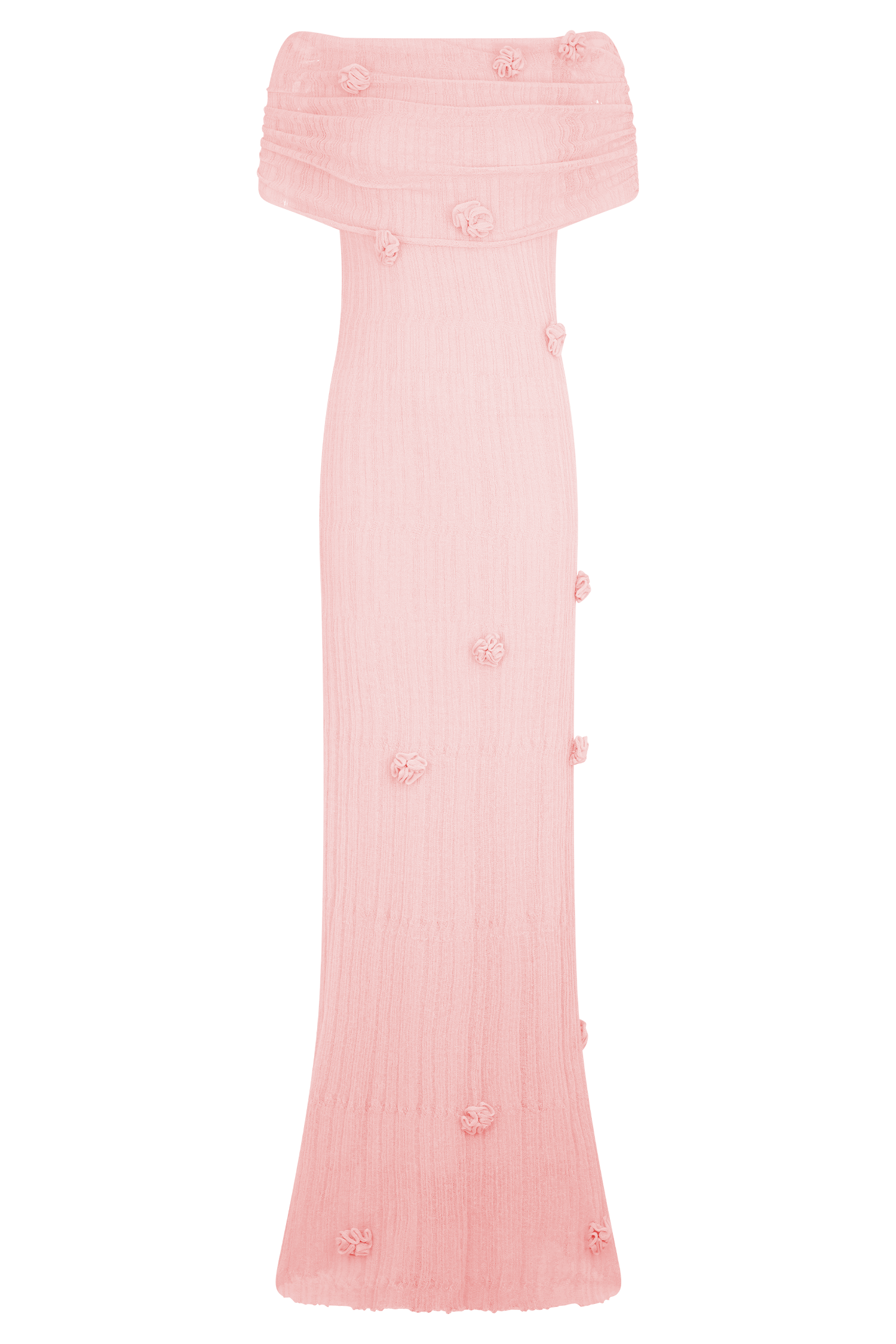 Brynn Orchid Knit Maxi Dress - Pastel Pink #8
