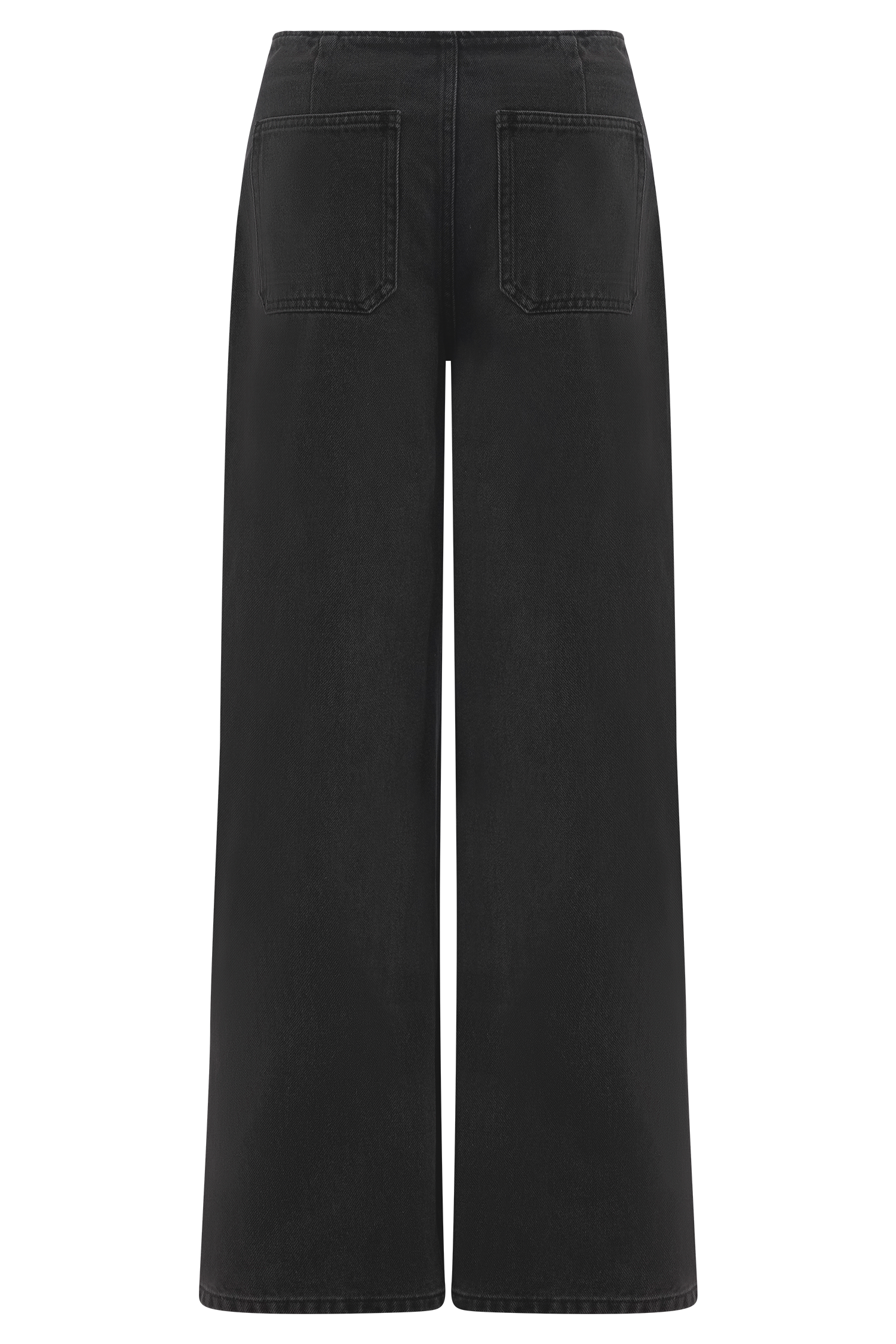 Caitlin Mid Rise Denim Jeans - Washed Black #8