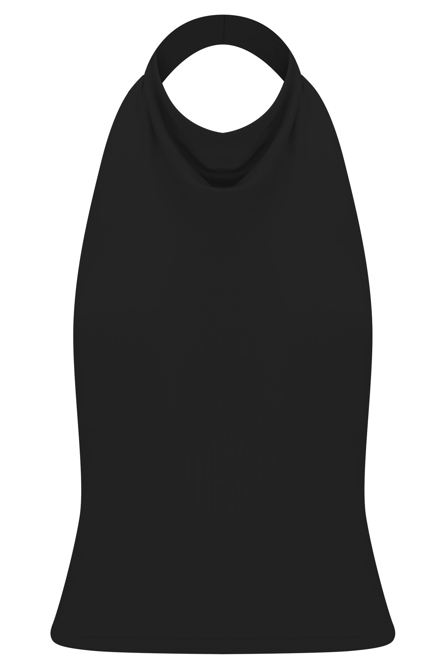 Calandra Slinky Halter Top With Hardware - Black #10