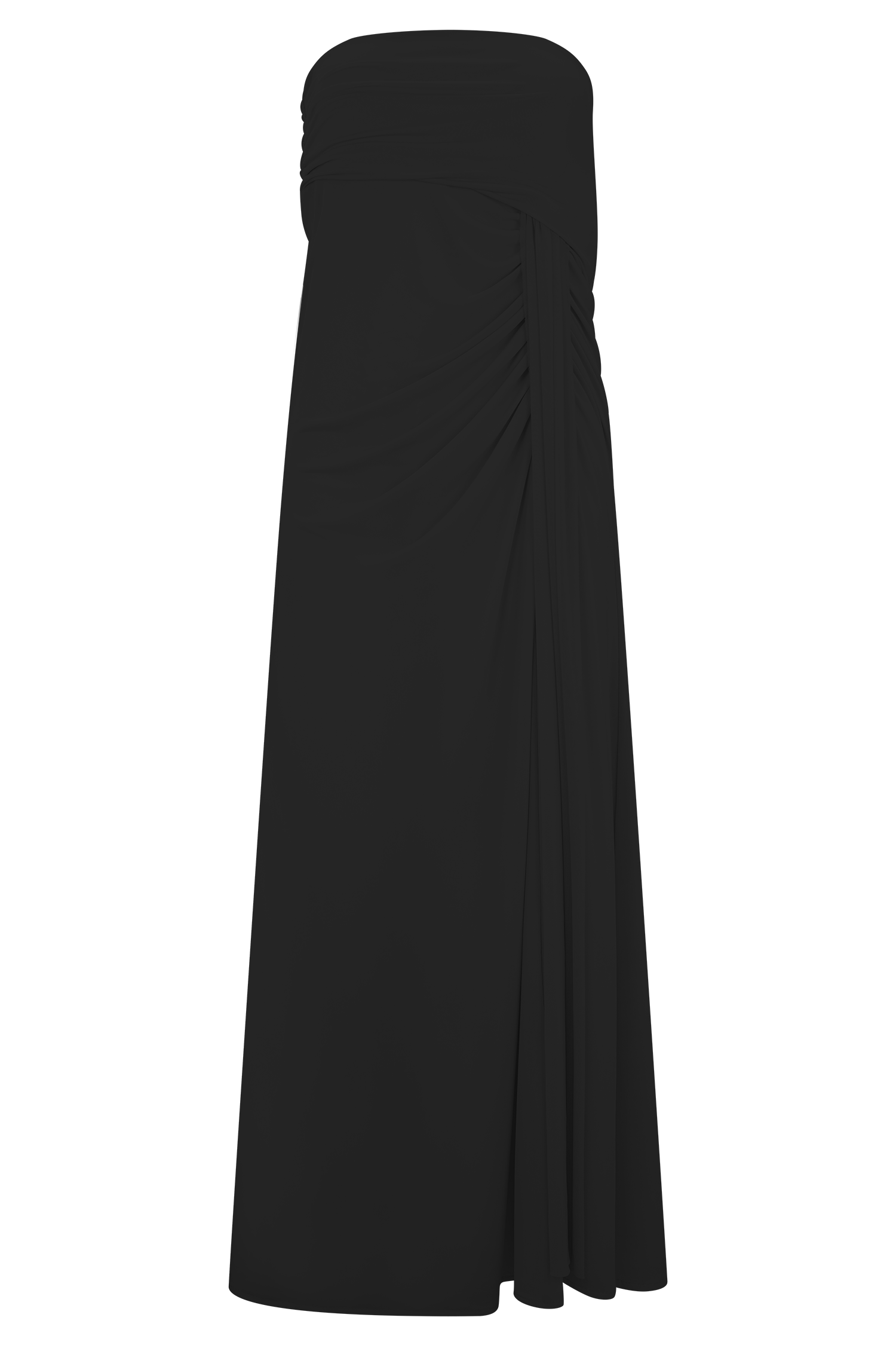 Calandra Slinky Maxi Skirt - Black #8