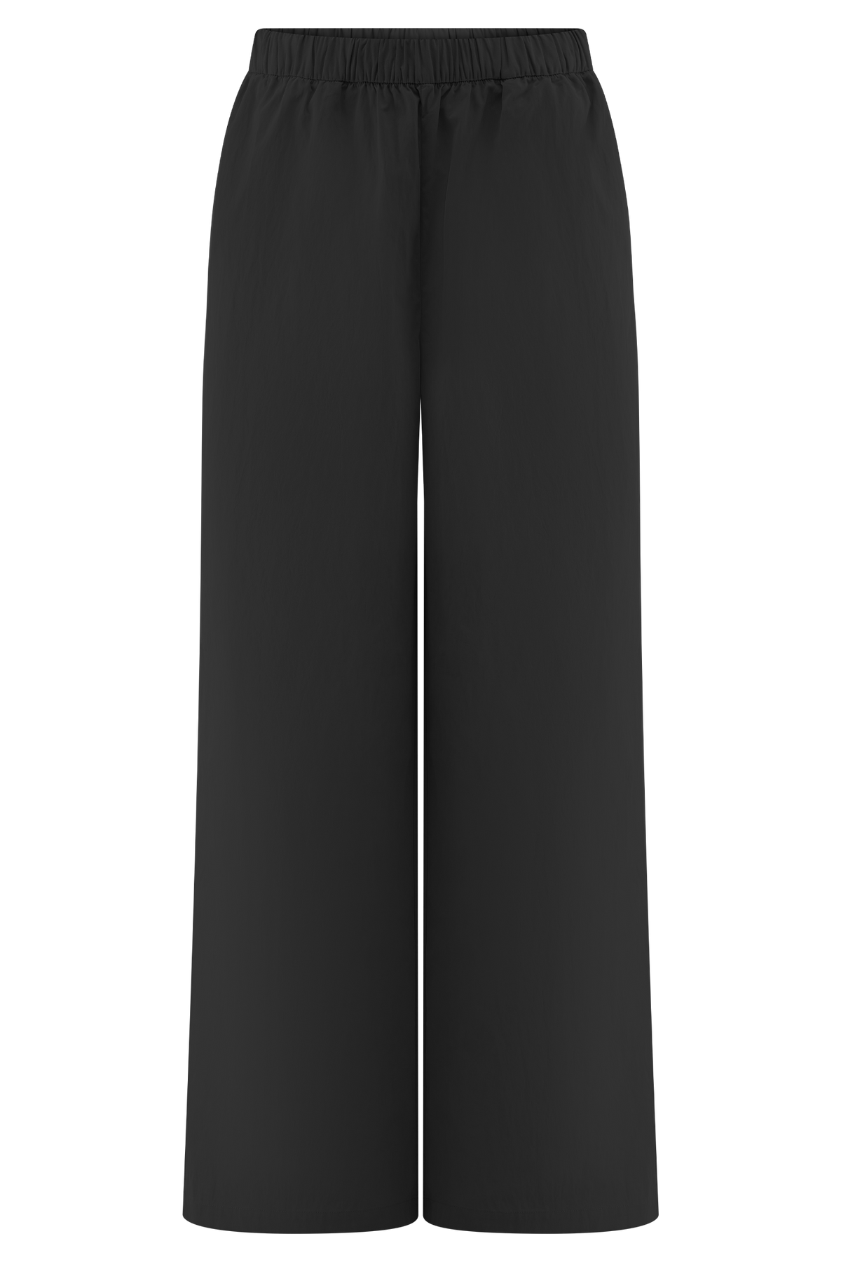 Campbell Cotton Wide Leg Pants - Black #9