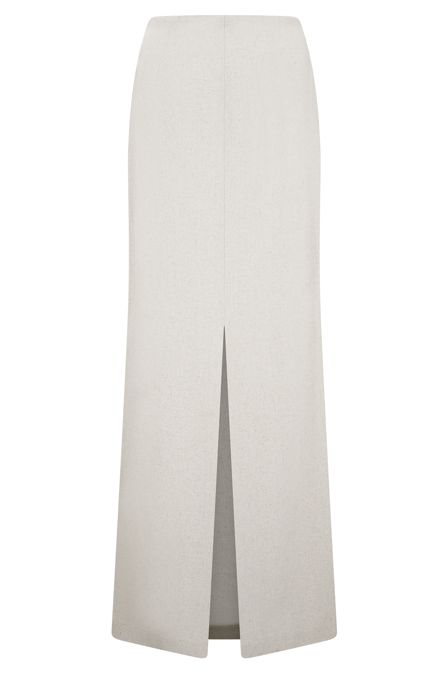 Casey Linen Embroidered Maxi Skirt - Natural #7