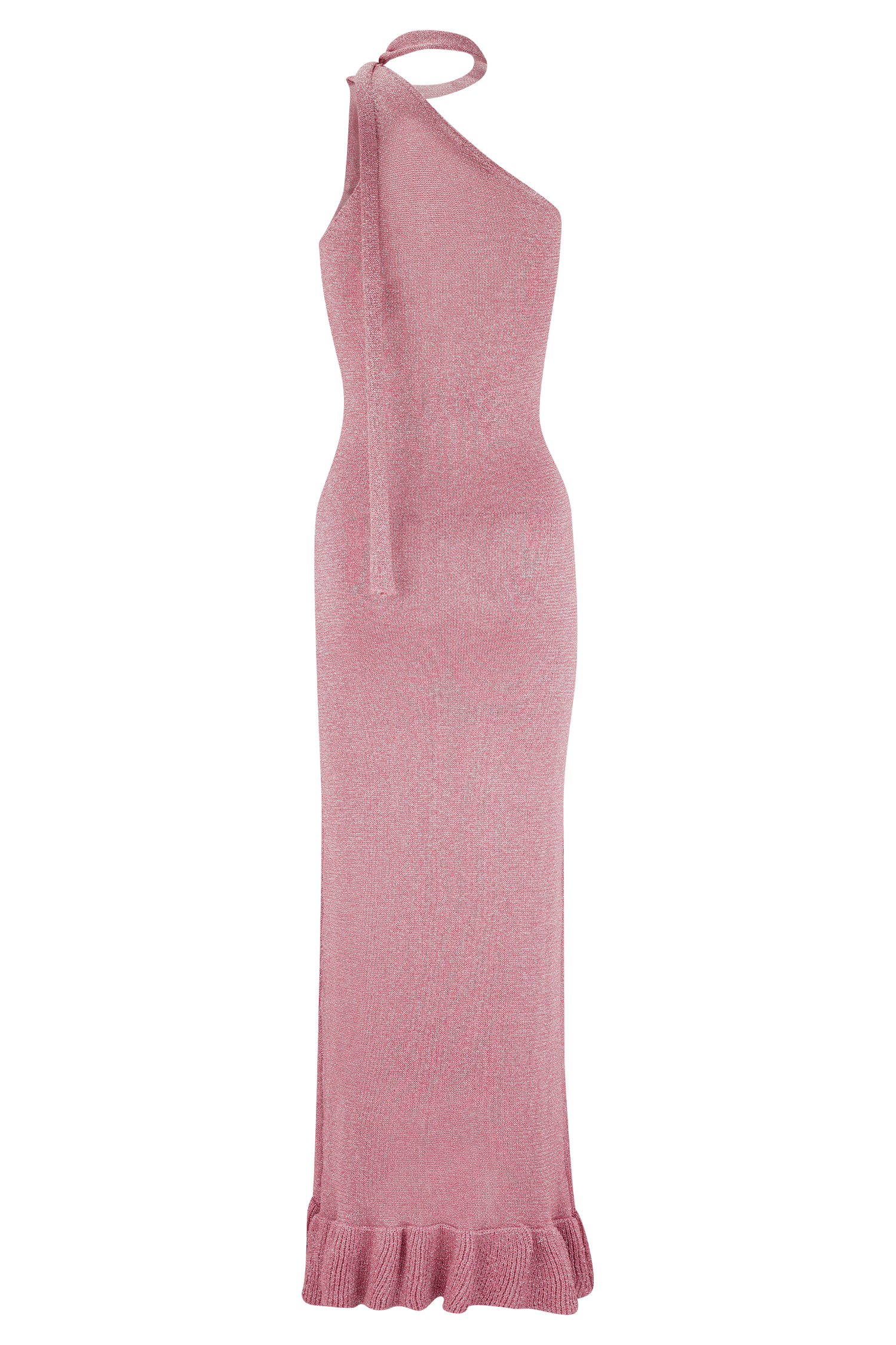 Celestino Floral Metallic Knit Maxi Dress - Pink #7