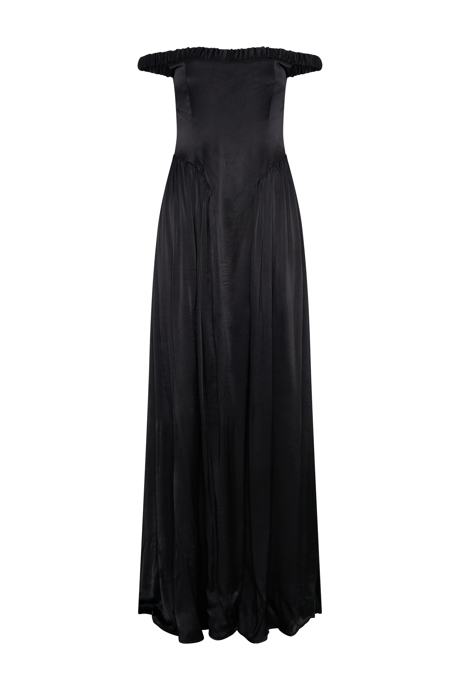 Coco Dropped Waist Maxi Dress - Black #9