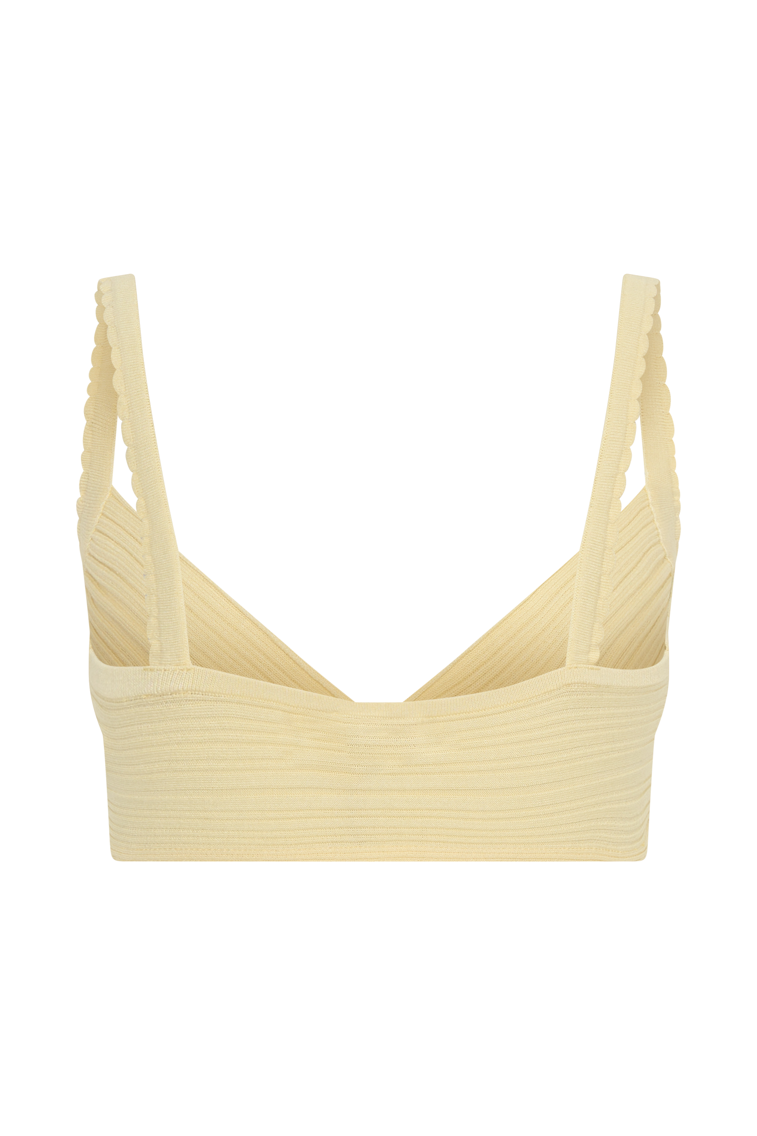 Coleene Pointelle Knit Top - Lemon #8