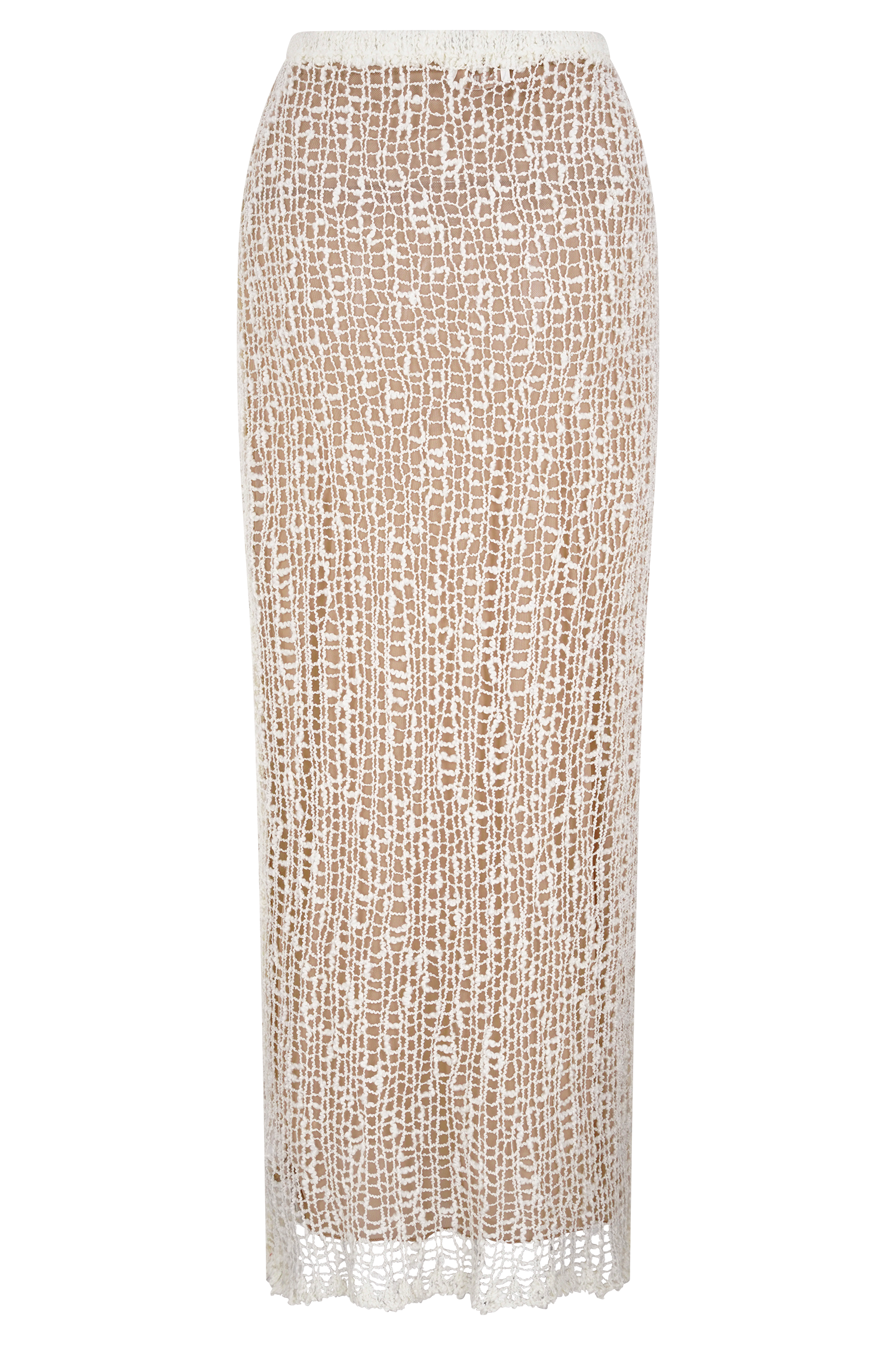 Cordelia Knit Maxi Skirt - Ivory #6