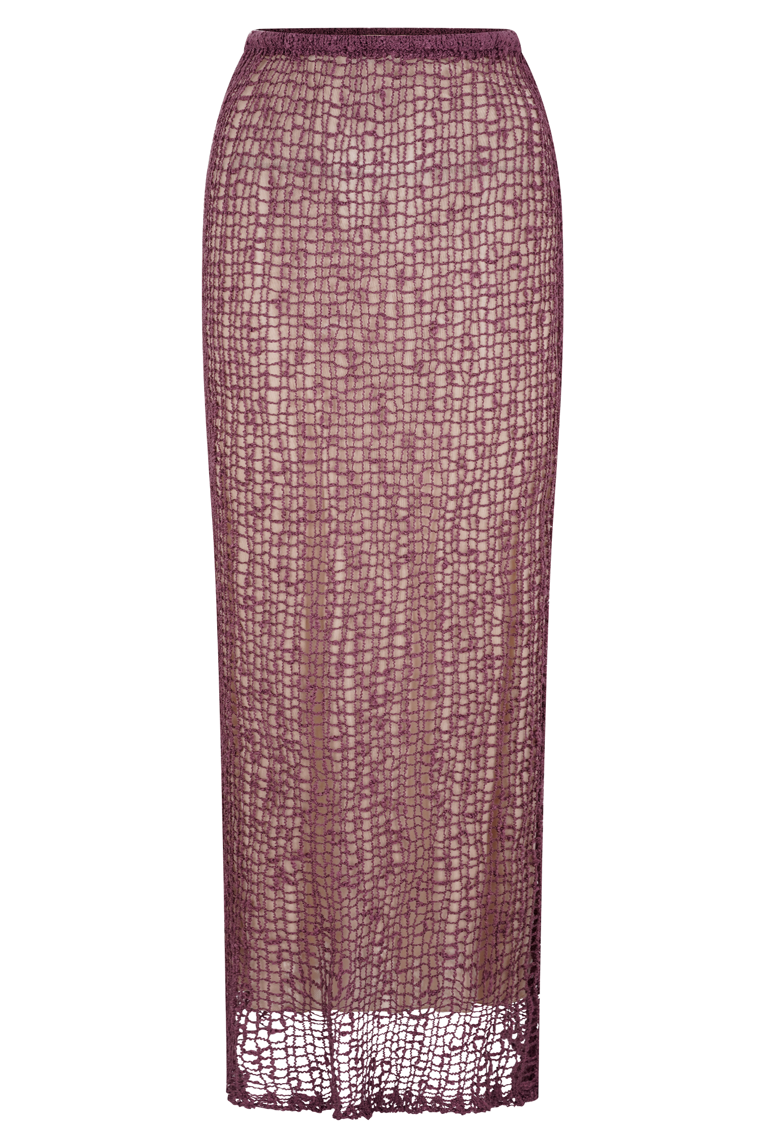 Cordelia Knit Maxi Skirt - Mauve #7