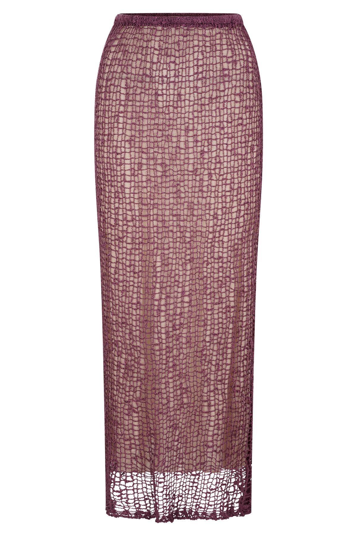 Cordelia Knit Maxi Skirt - Mauve #7