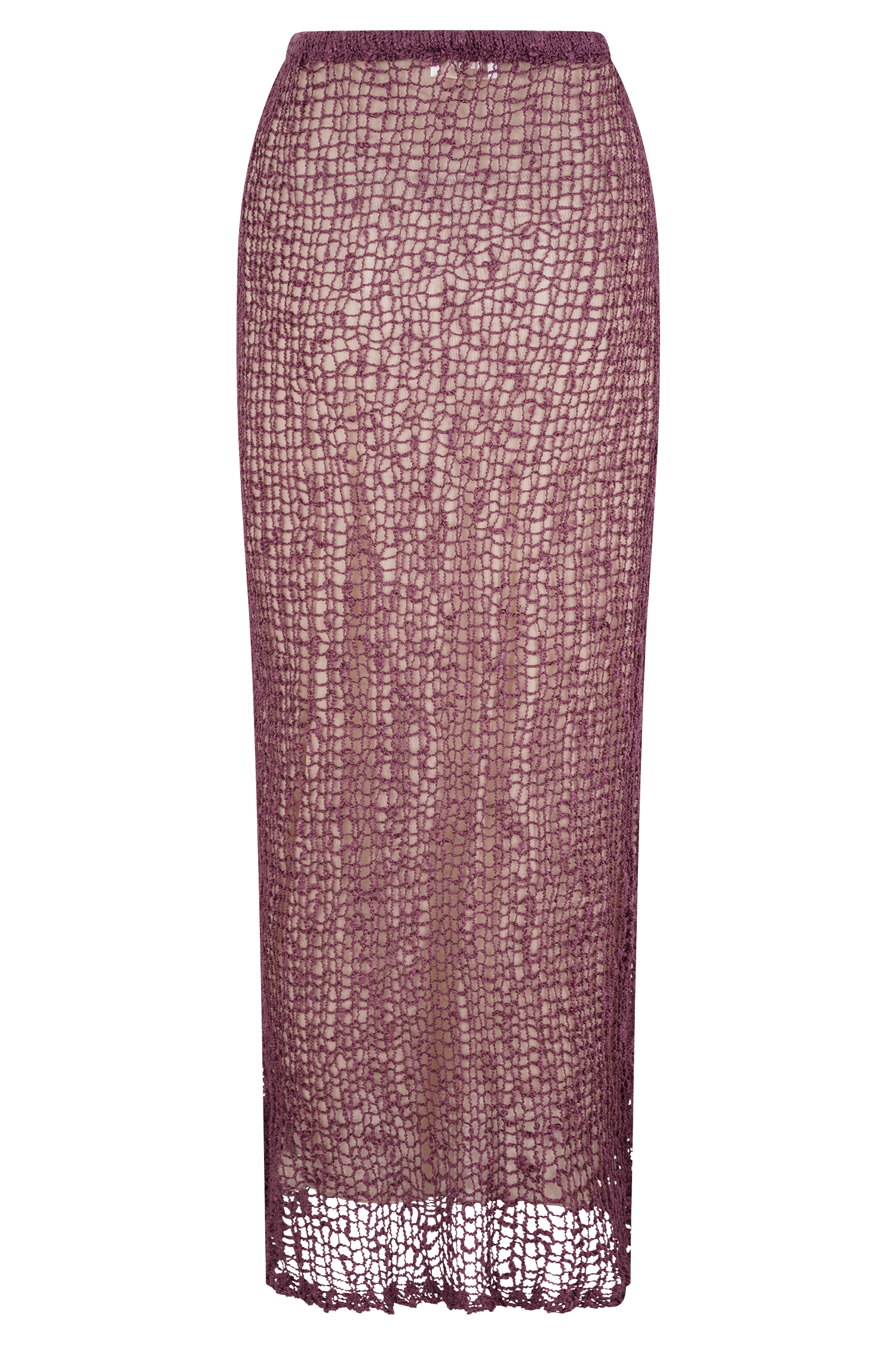 Cordelia Knit Maxi Skirt - Mauve #6
