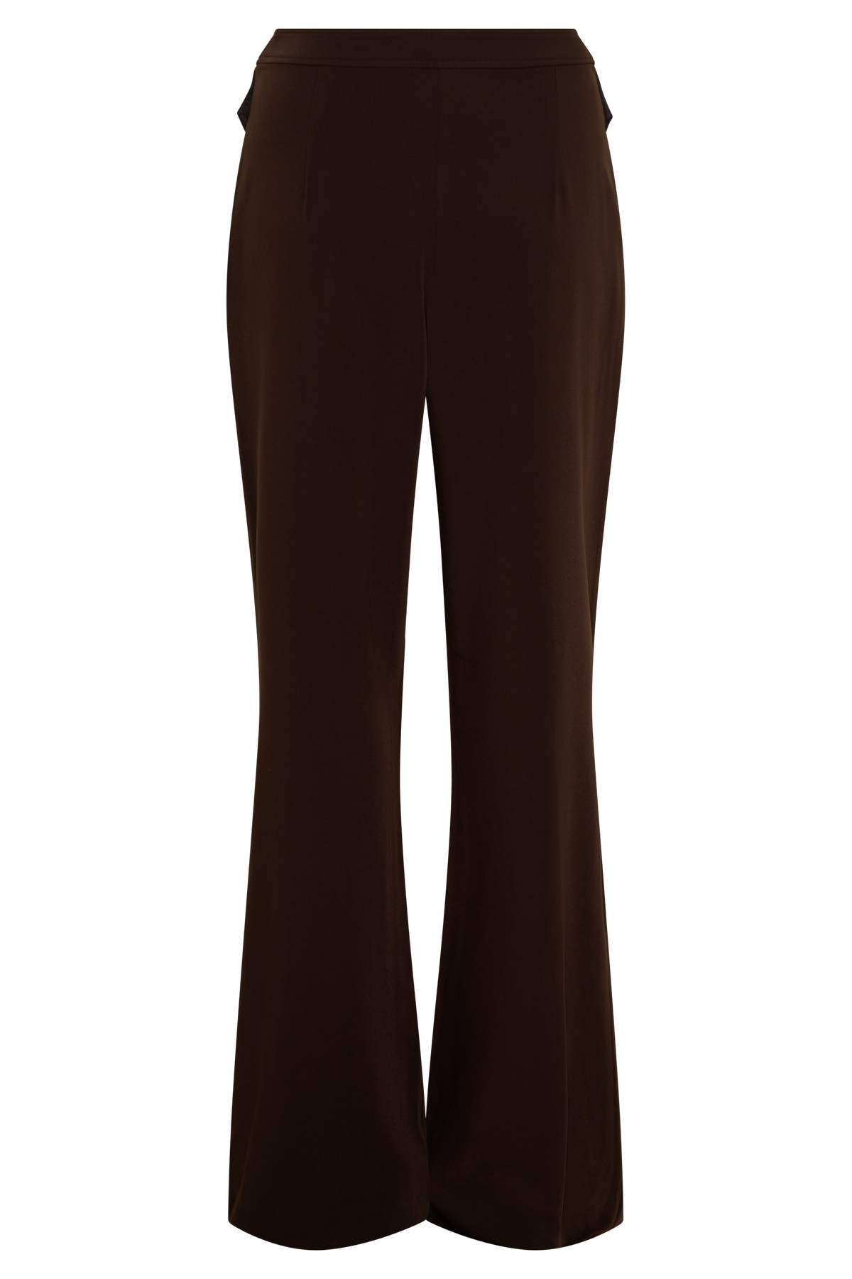 Darcie Fit And Flare Suiting Pants - Dark Chocolate #8