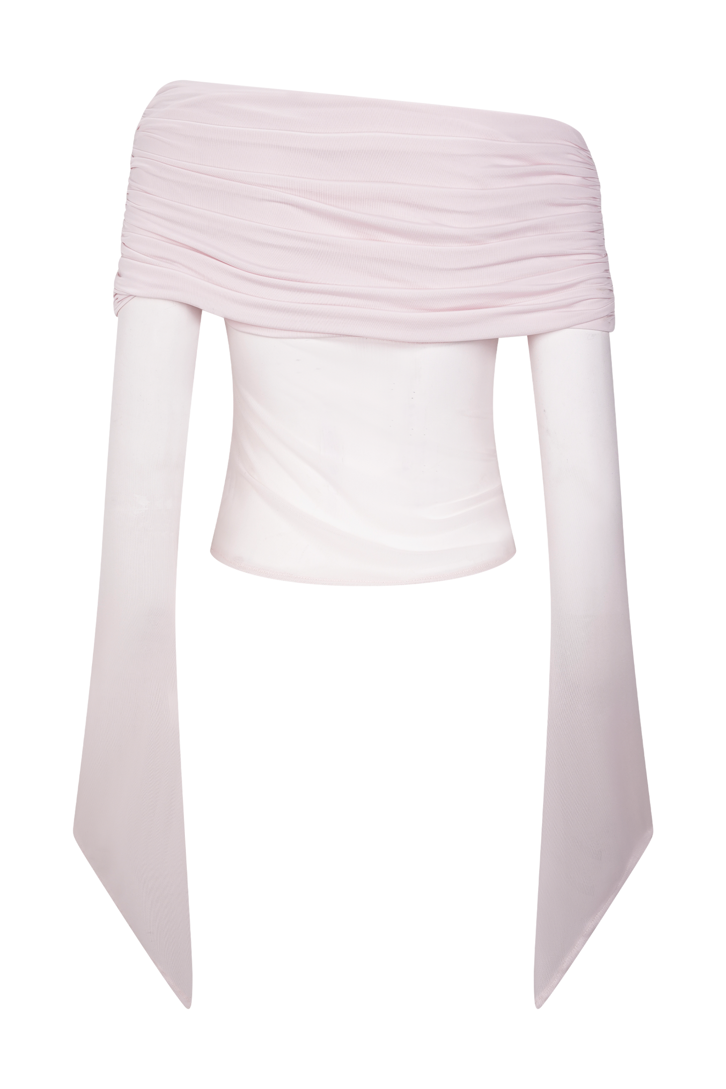 Dahlia One Shoulder Top - Pale Pink